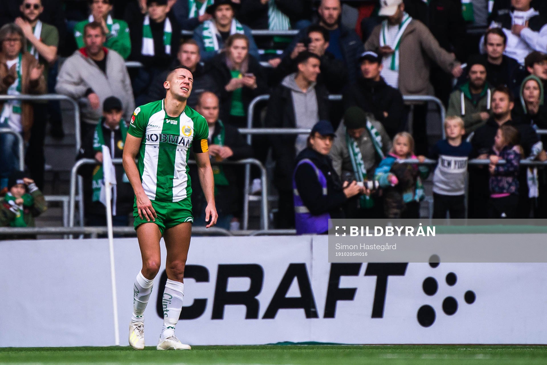 Hammarbys Nikola Djurdjic deppar