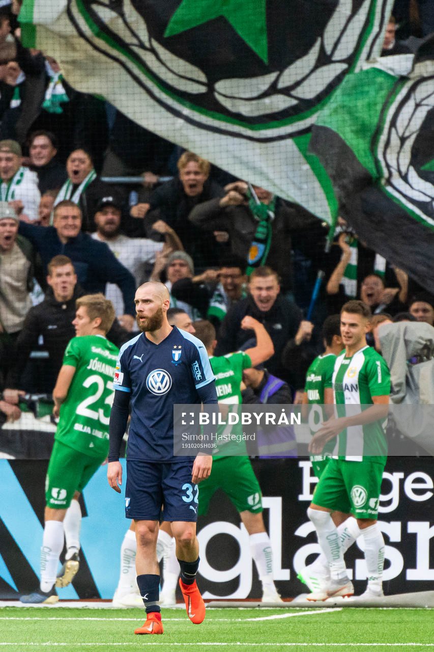 Malmö FFs Jo Inge Berget deppar