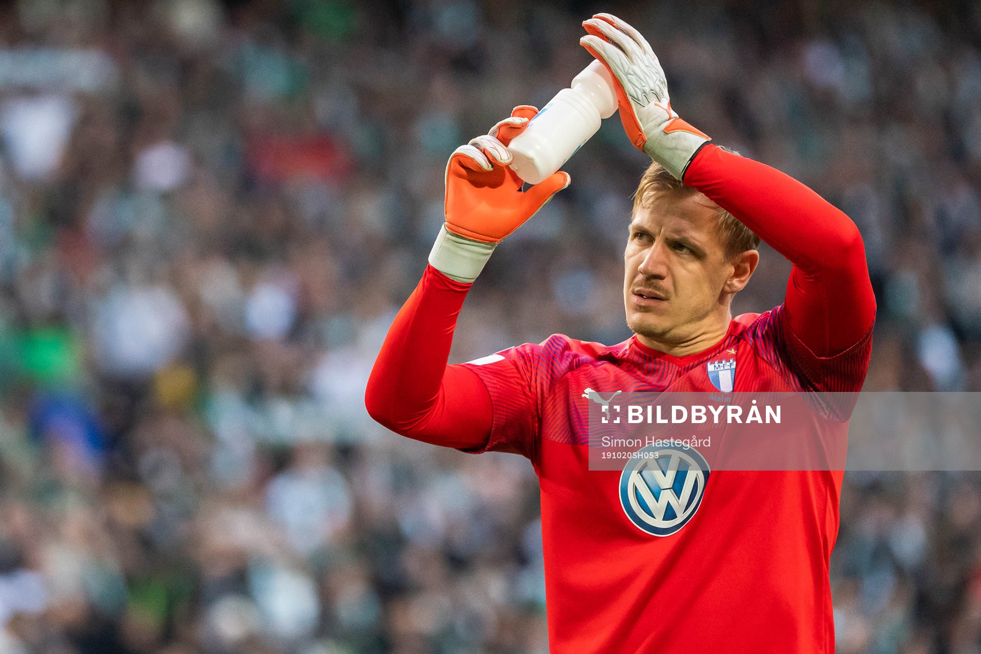 Malmö FFs Johan Dahlin deppar