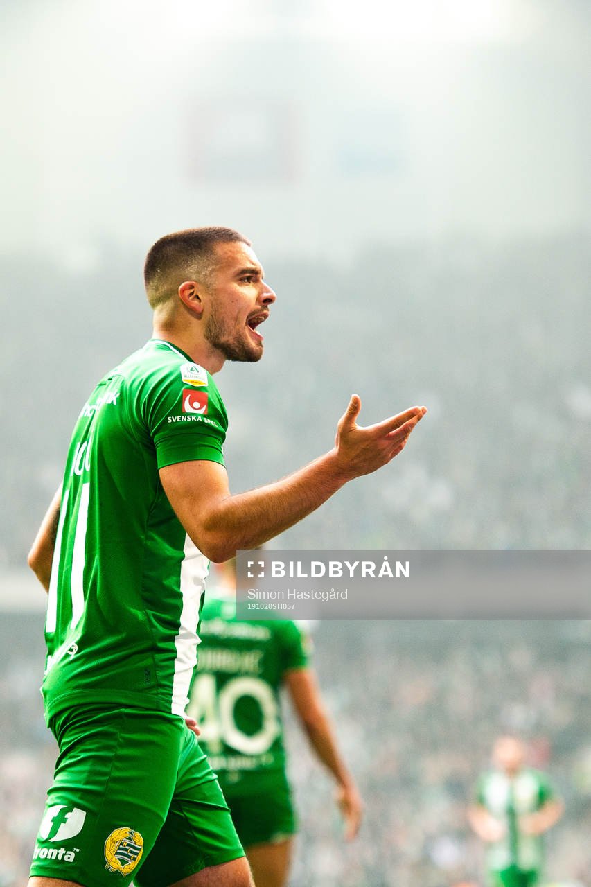 Hammarbys Vladimir Rodic jublar
