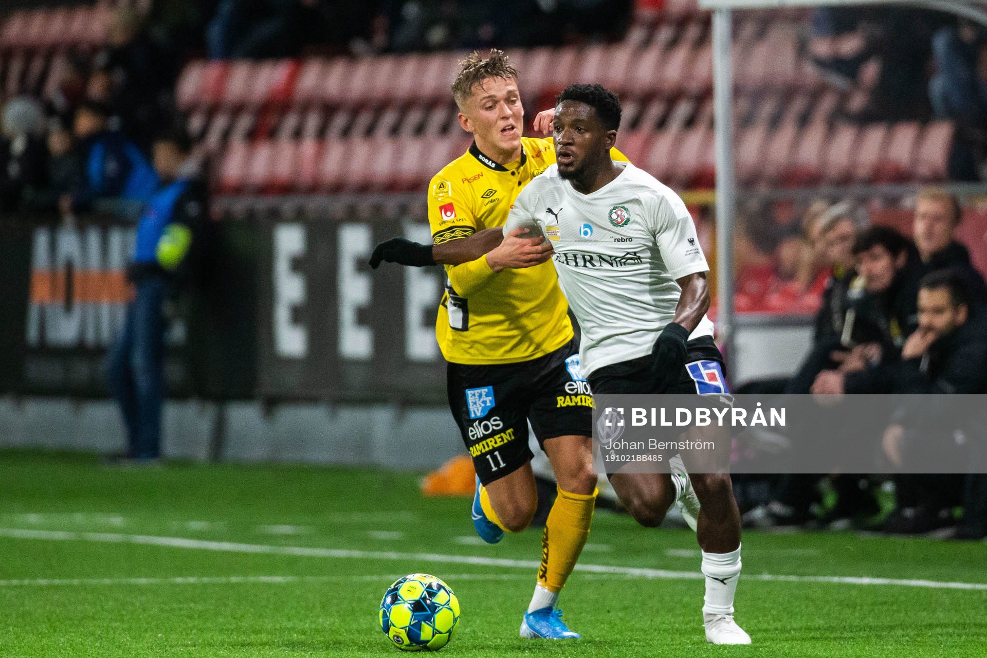 Örebros Kevin Wright och Elfsborgs Jesper Karlsson