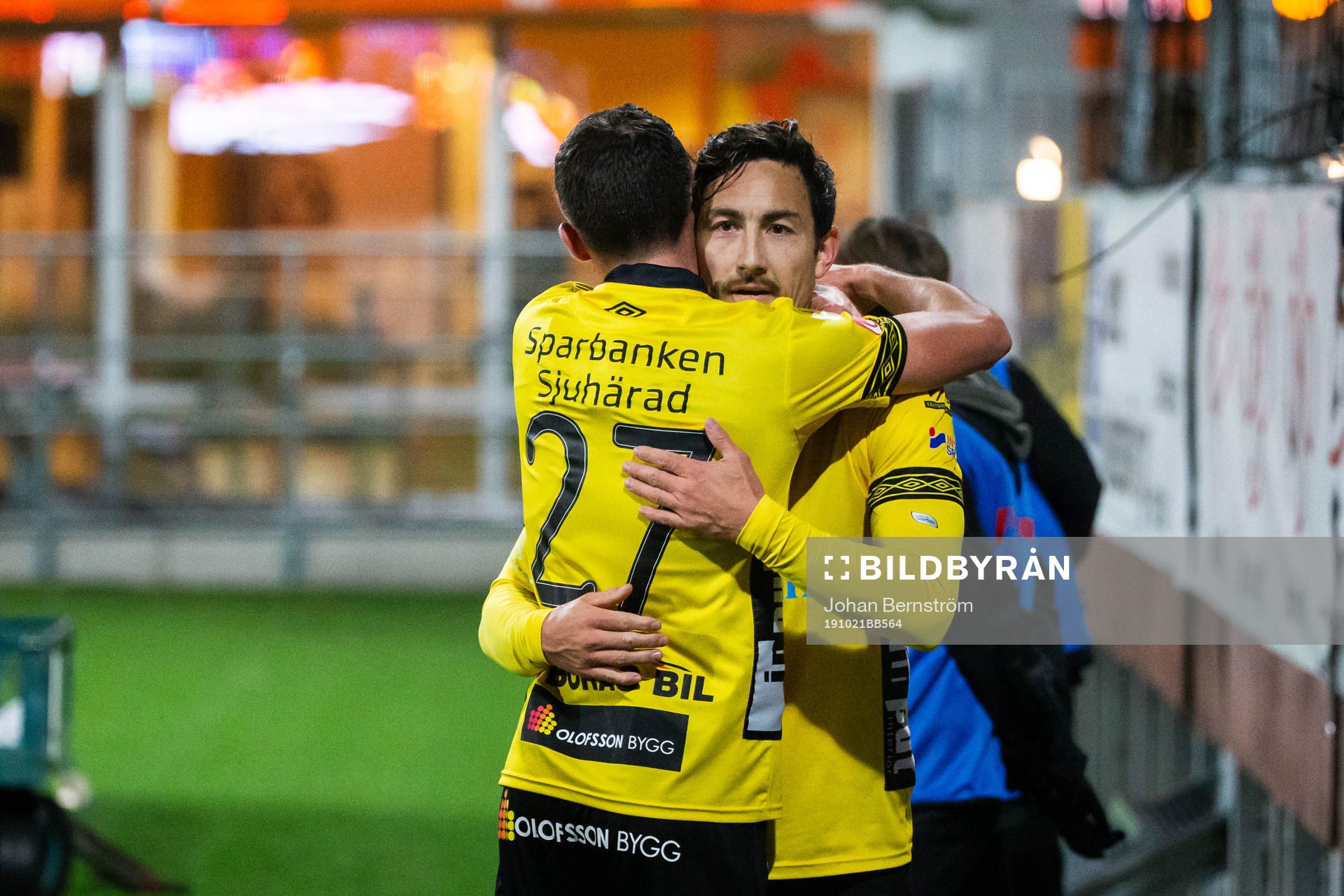 Elfsborgs Stefan Ishizaki jublar efter 1-2 under fotbollsmatchen i Allsvenskan mellan Örebro och Elfsborg den 21 oktober 2019 i Örebro.