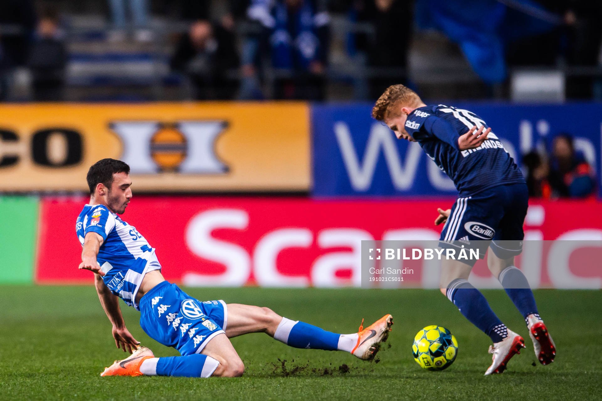 IFK Göteborgs Giorgi Kharaishvili och Djurgårdens Aslak