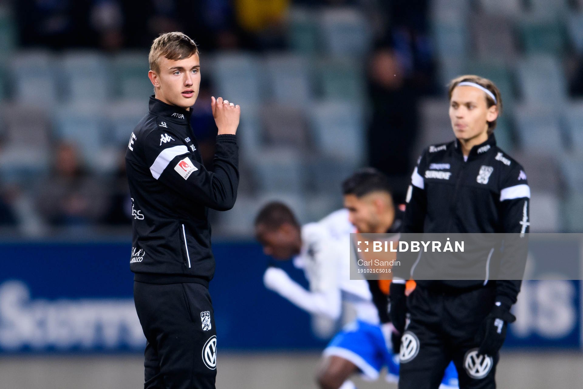 IFK Göteborgs Jesper Tolinsson innan fotbollsmatchen i