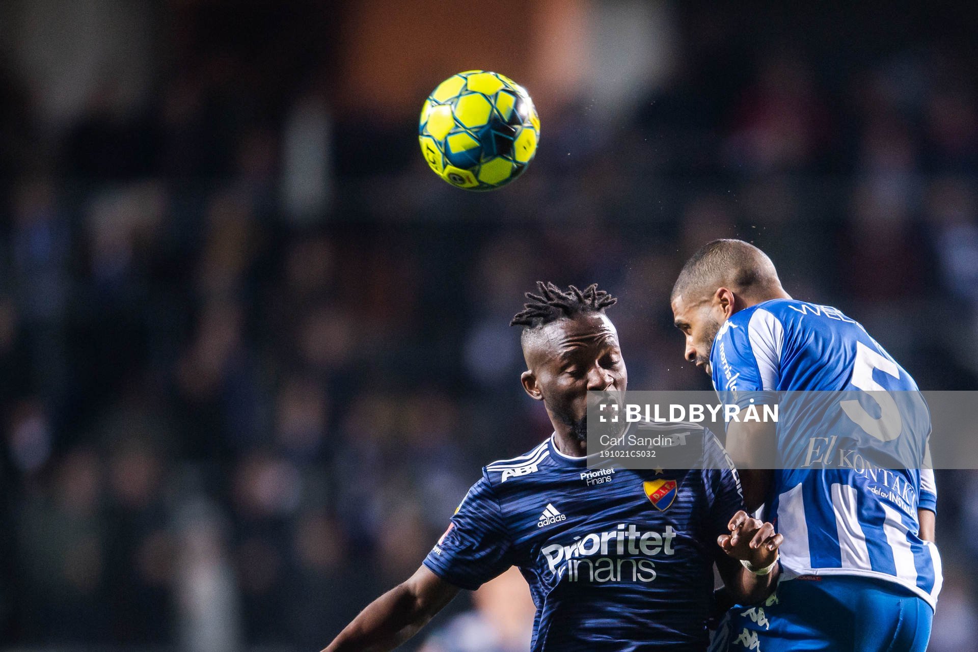 Djurgårdens Mohamed Buya Turay och IFK Göteborgs