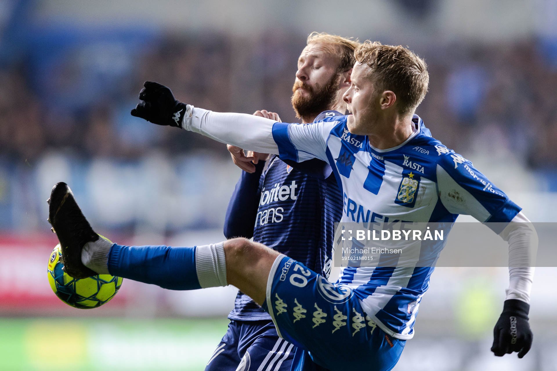IFK Göteborgs Victor Wernersson och Djurgårdens Curtis
