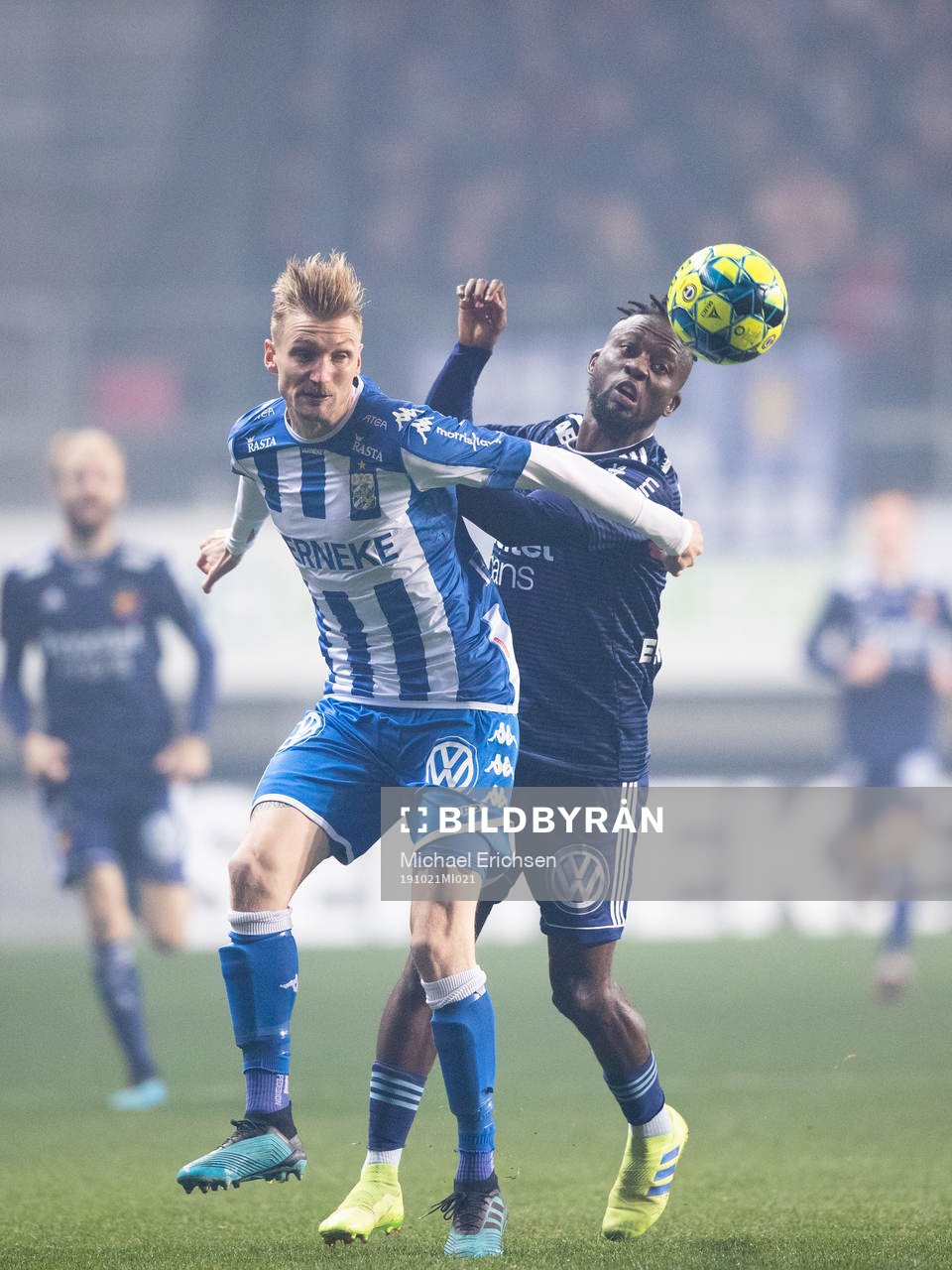 IFK Göteborgs Sebastian Eriksson och Djurgårdens Mohamed
