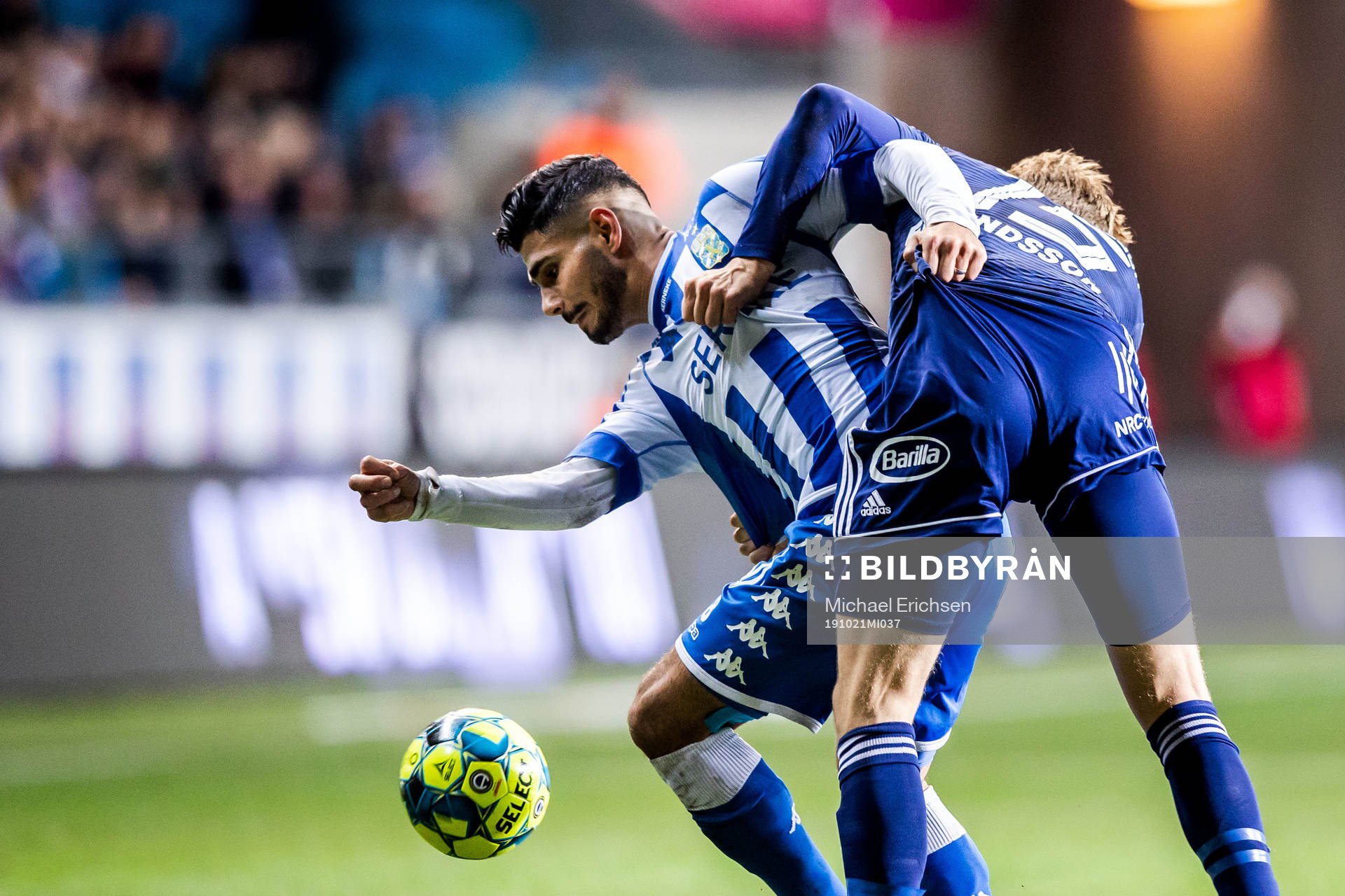 IFK Göteborgs Hosam Aiesh och Djurgårdens Jonathan