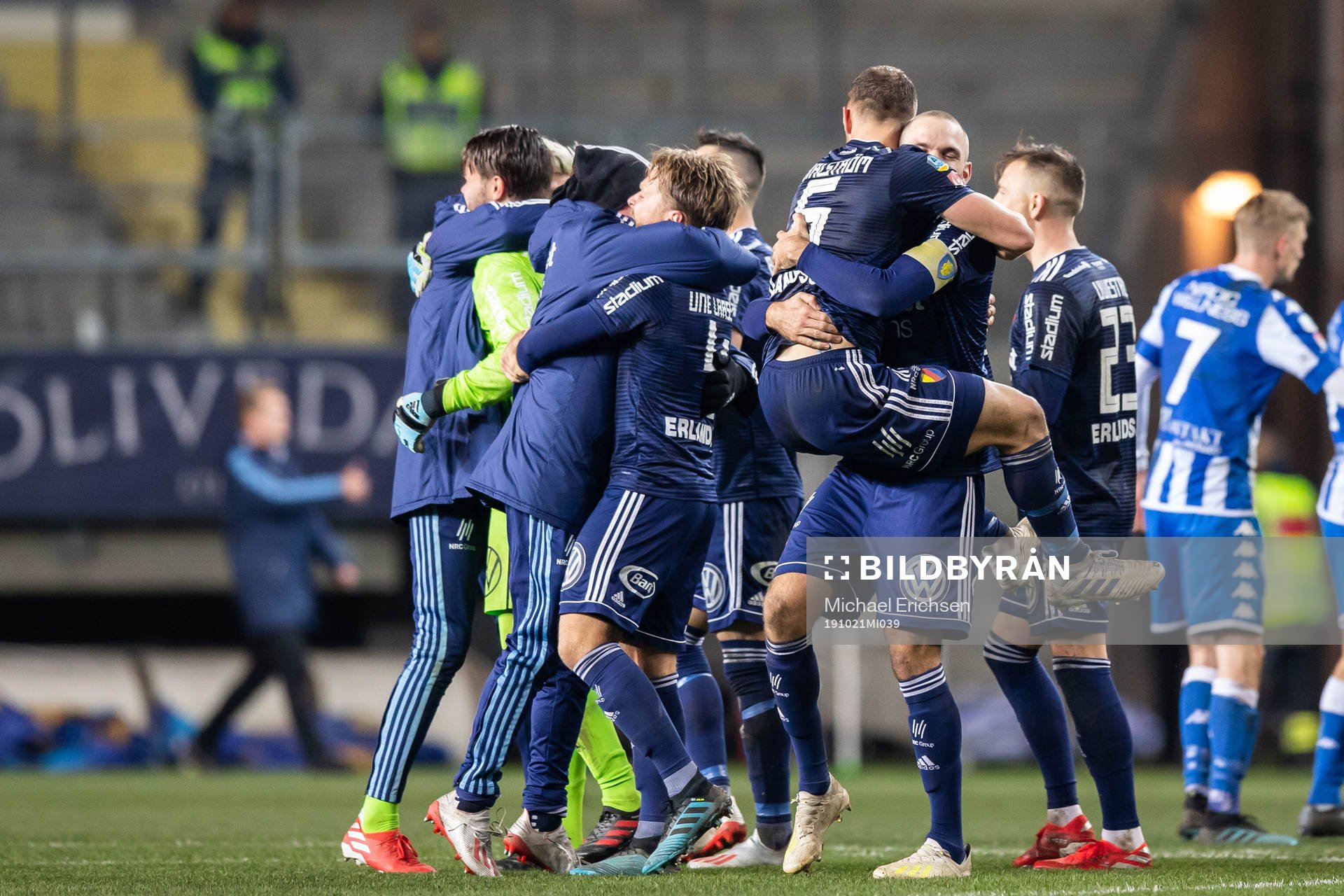 Djurgårdens Marcus Danielson jublar
