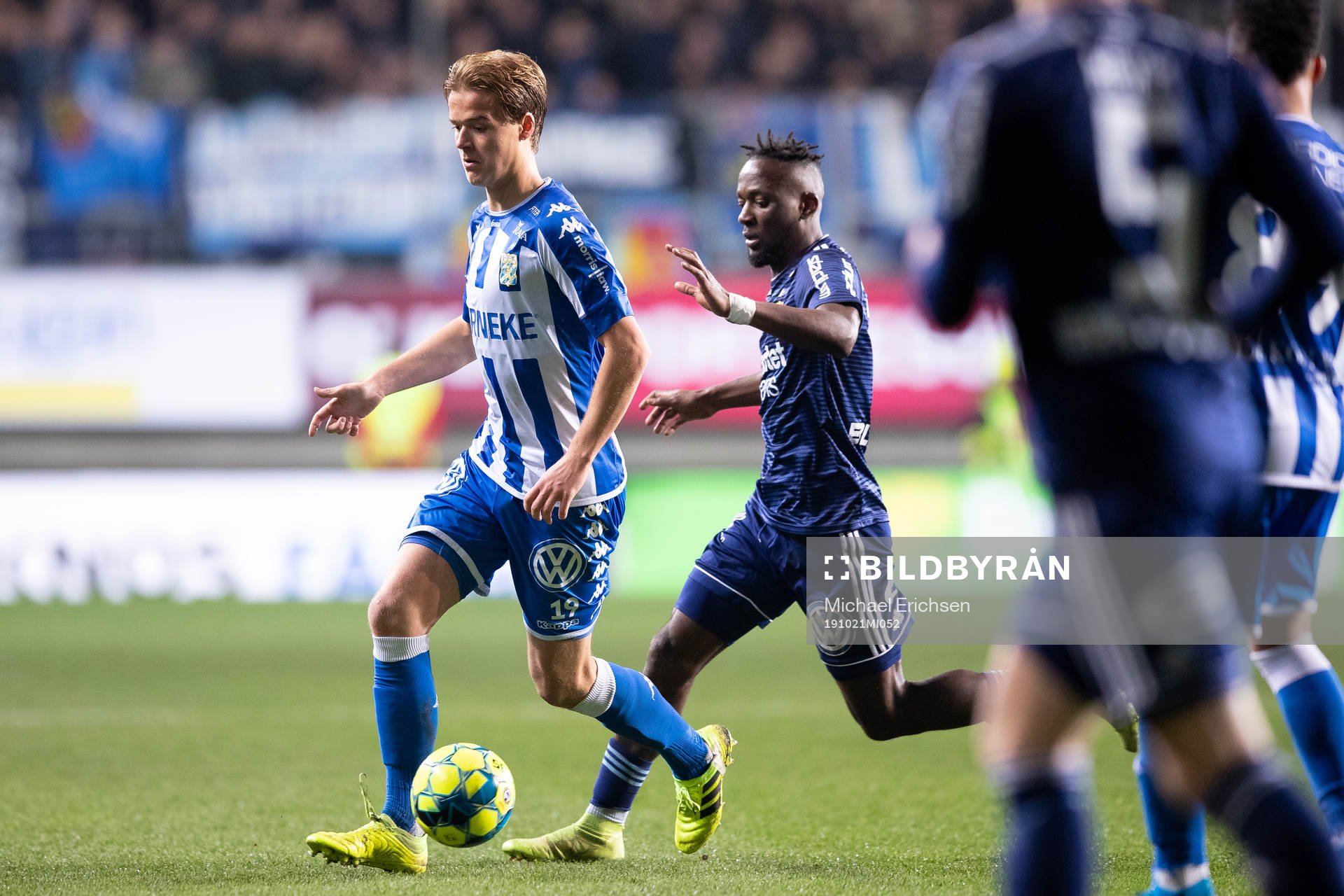 IFK Göteborgs August Erlingmark och Djurgårdens Mohamed