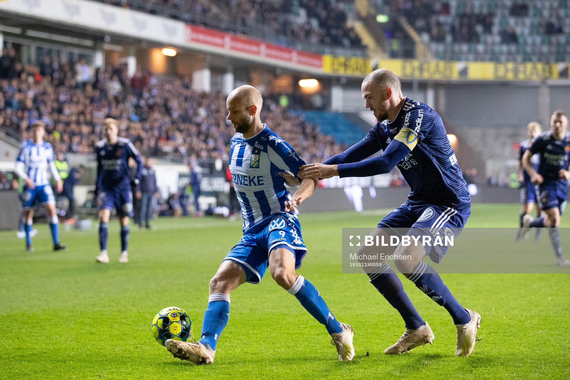 IFK Göteborgs Robin Söder och Djurgårdens Marcus