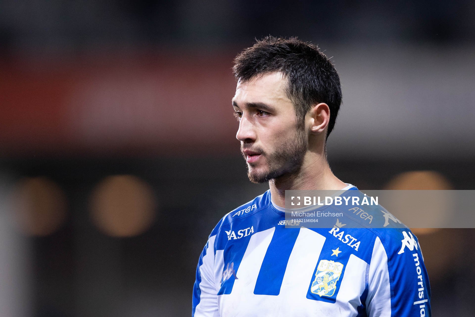 IFK Göteborgs Giorgi Kharaishvili deppar