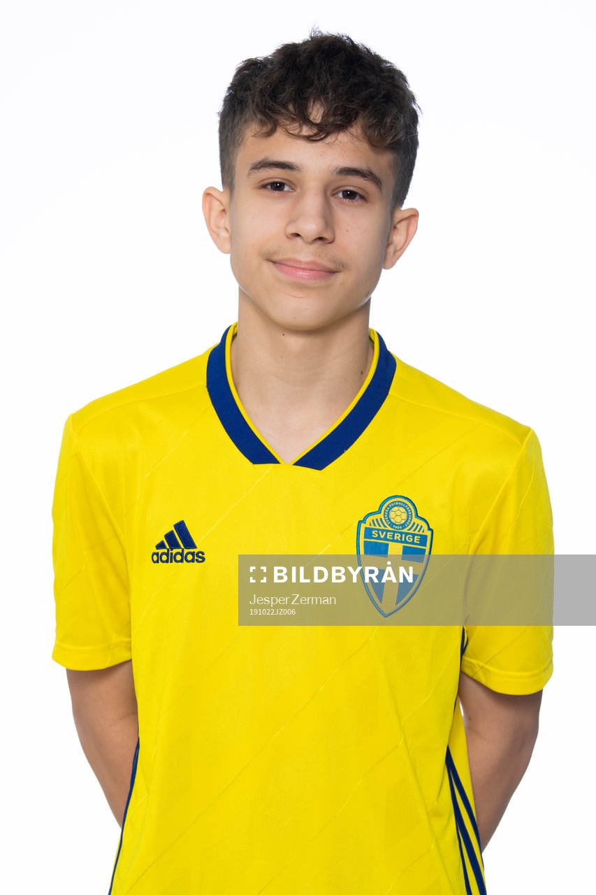 Robin Ottosson i P15-landslaget