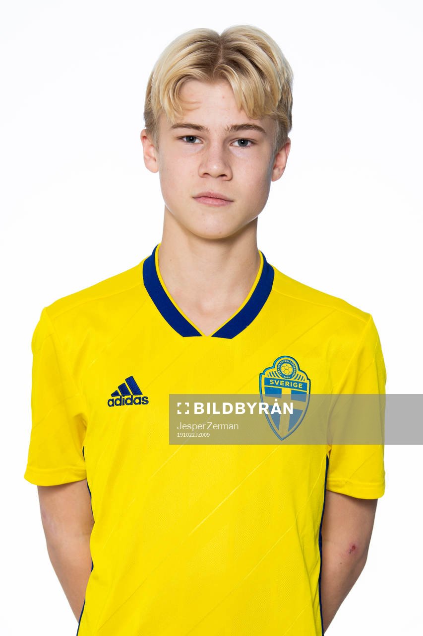 Theo Bergvall i P15-landslaget