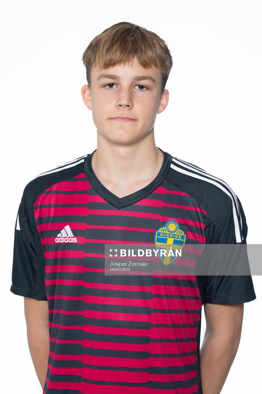 Elis Wahl i P15-landslaget