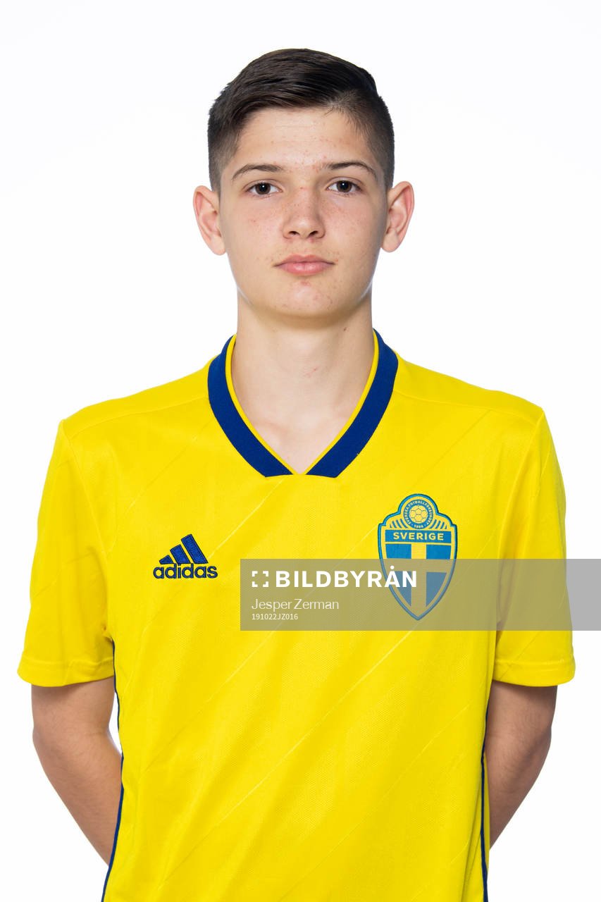 William Jansson i P15-landslaget