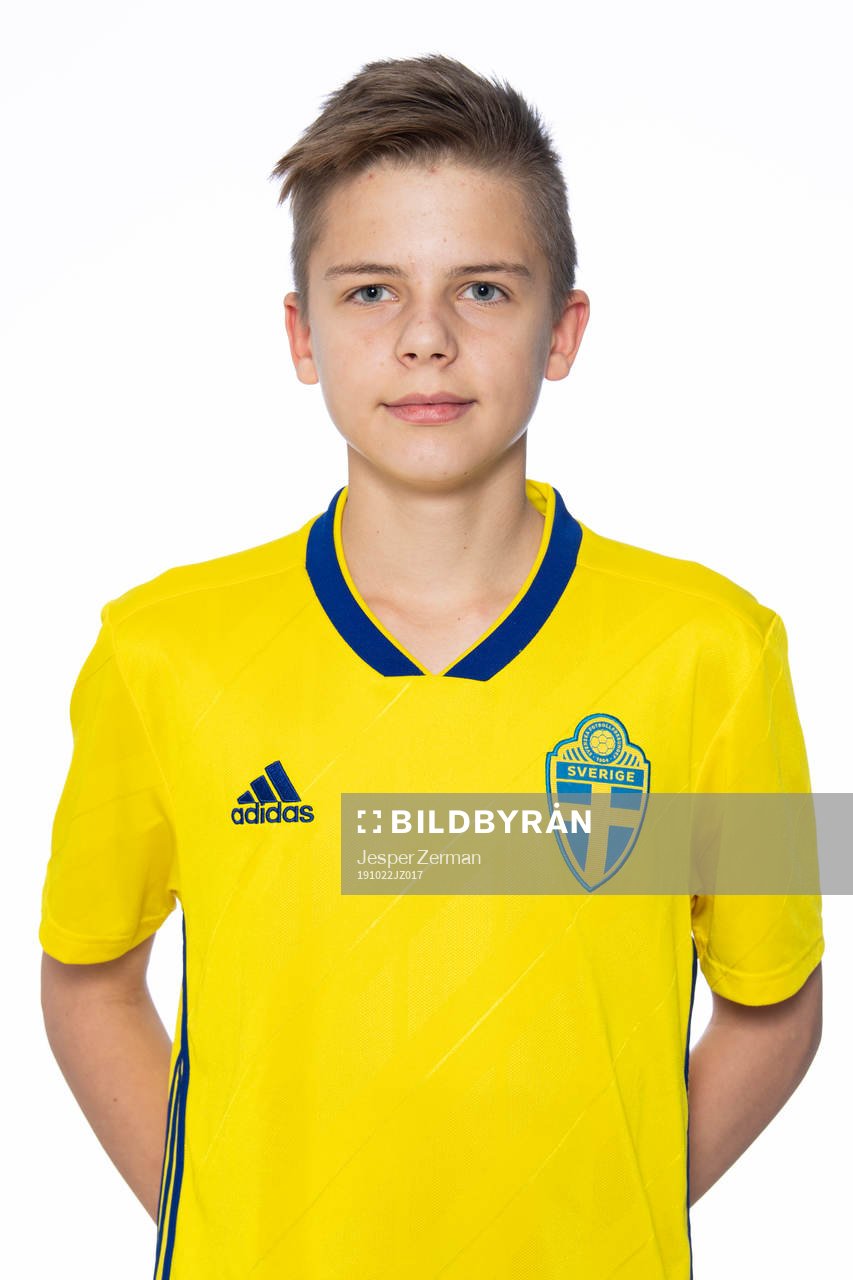 Adrian Svanbäck i P15-landslaget