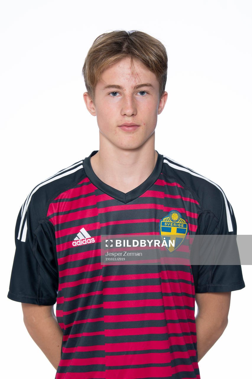 Daniel Wennberg i P15-landslaget