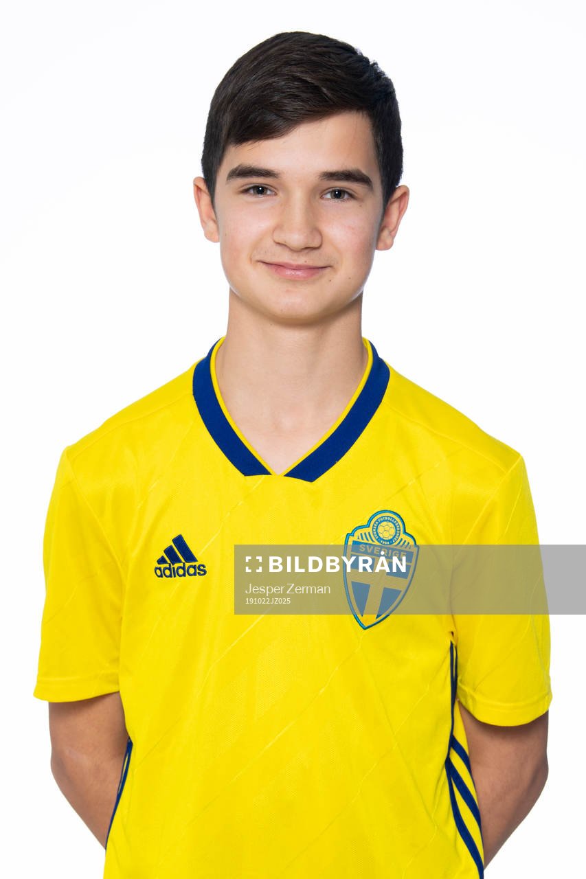 Lukas Vikgren i P15-landslaget