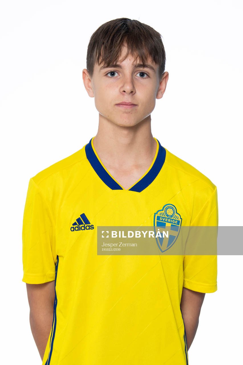 Noah Olsson Blomberg i P15-landslaget
