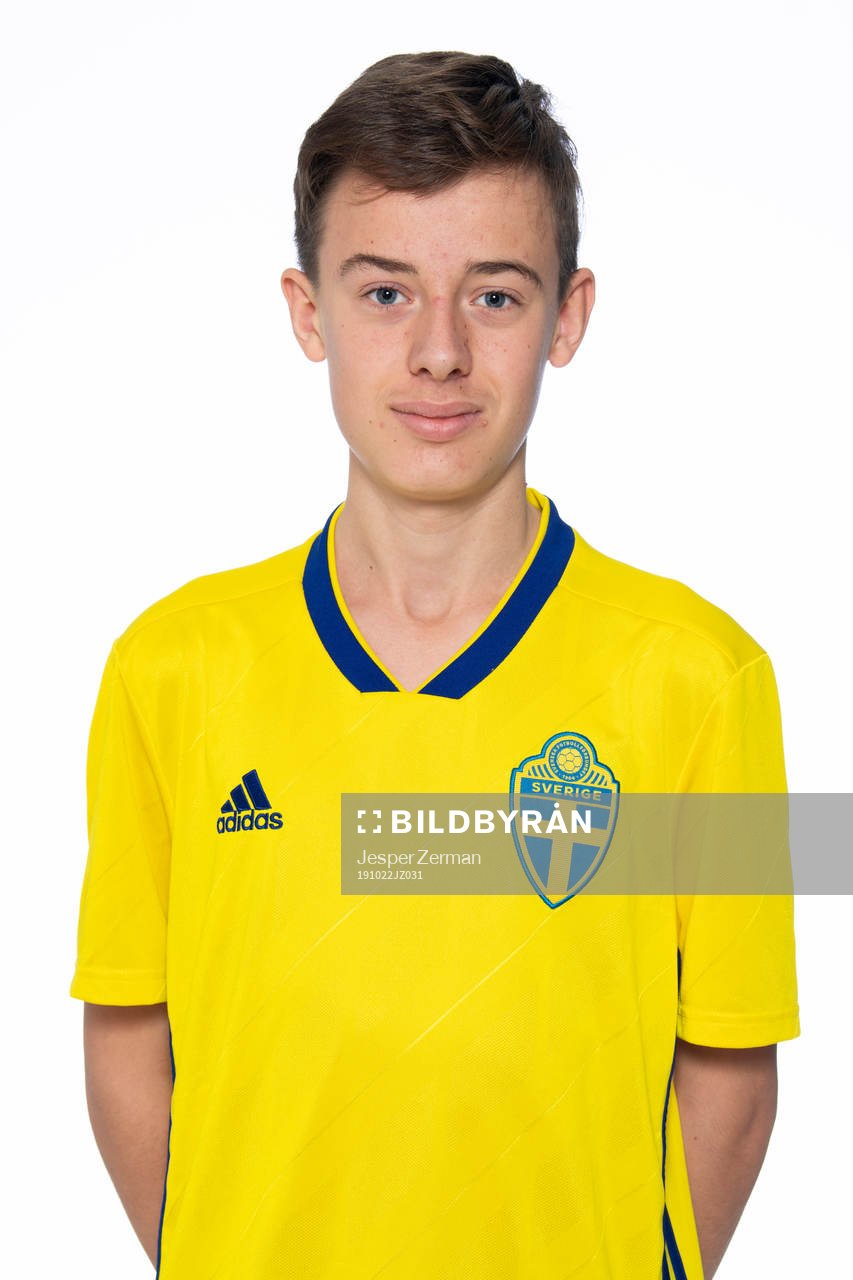 Sigge Andersson i P15-landslaget