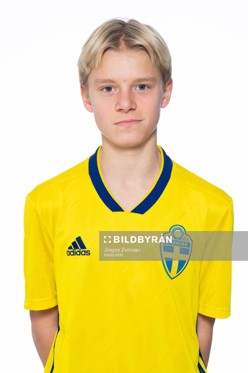 Isak Ellbring i P15-landslaget