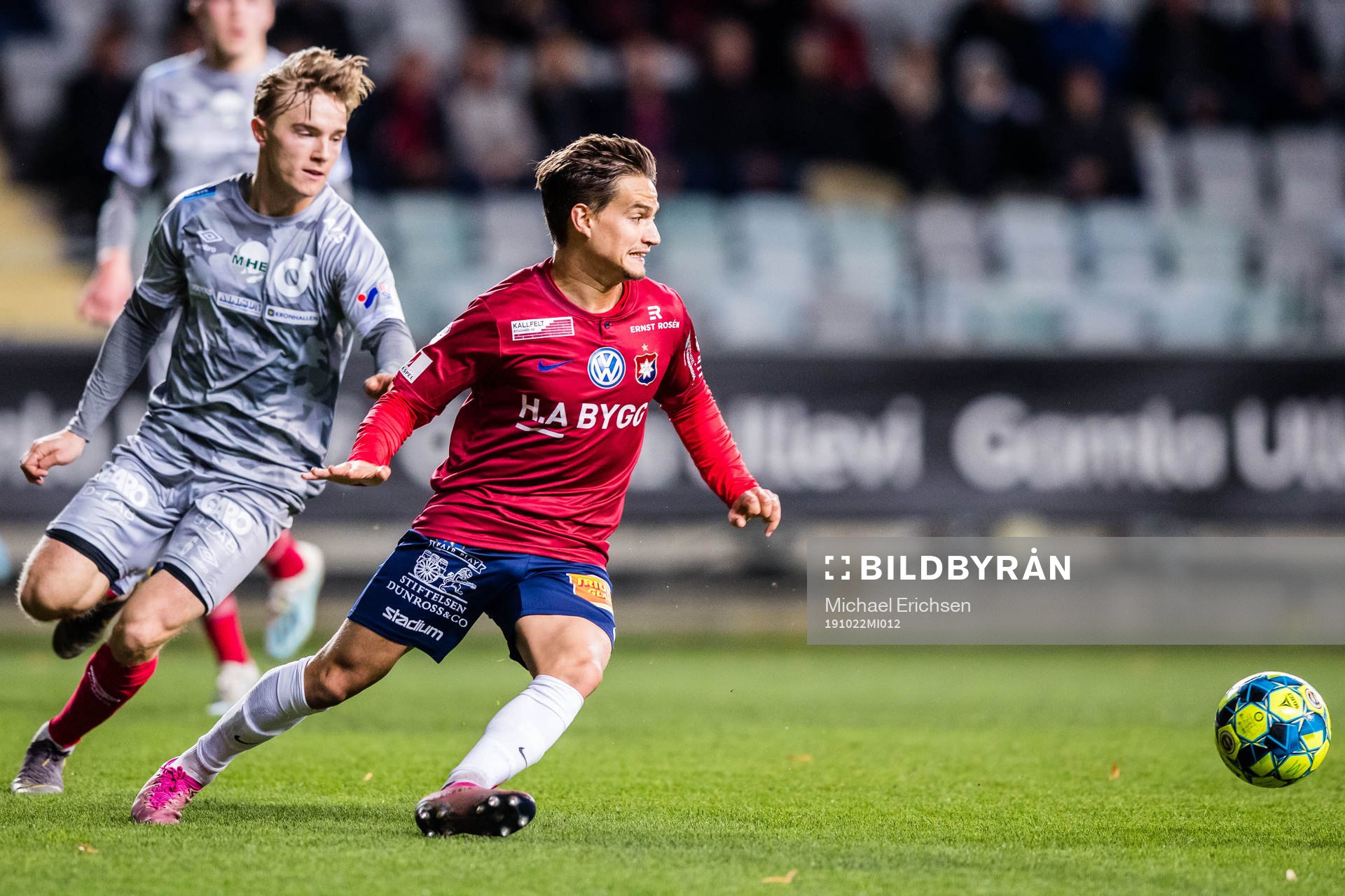 Degerfors Jakob Ortmark och Örgrytes Amin Affane