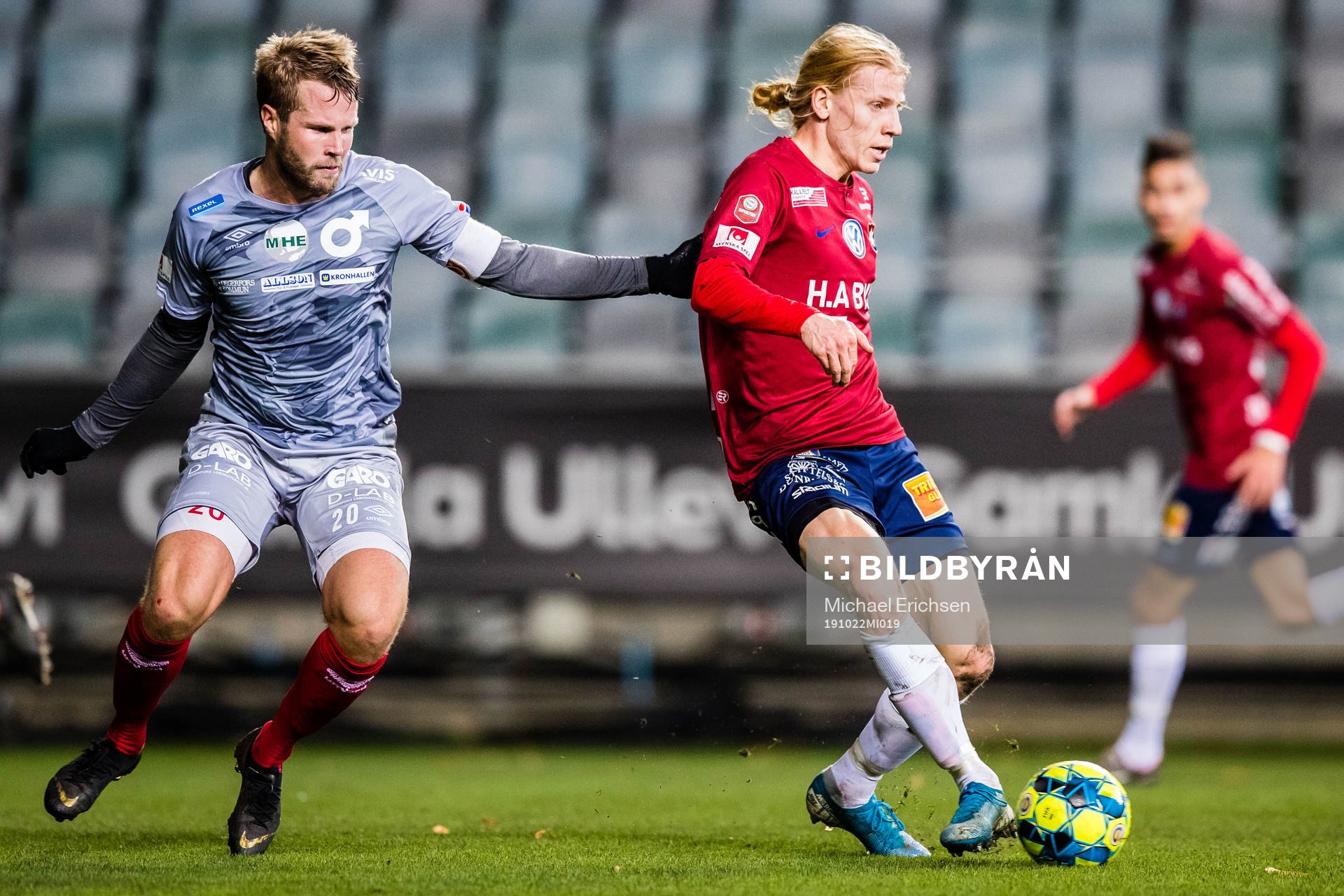 Degerfors Christoffer Wiktorsson och Örgrytes Gustav