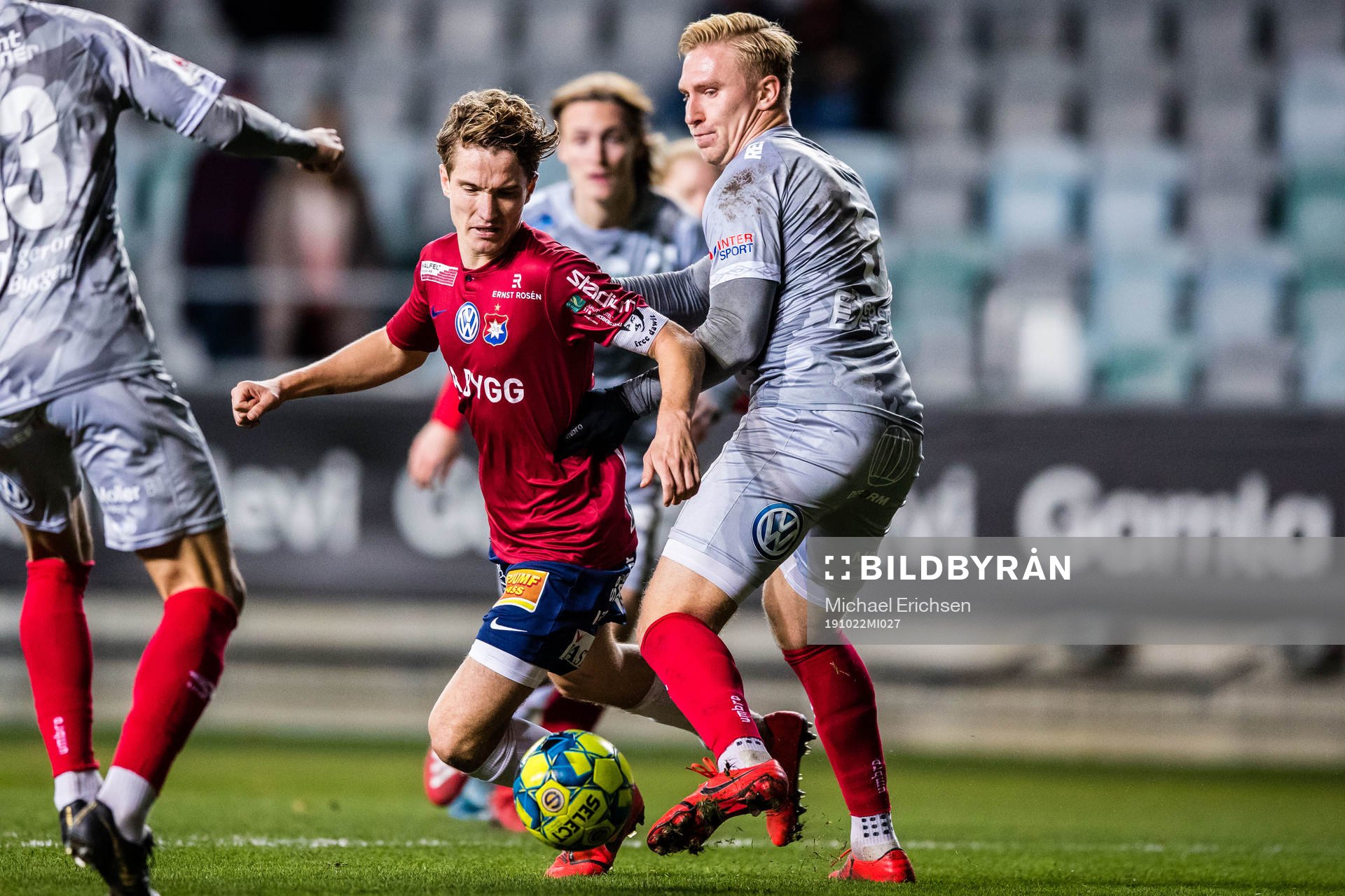 Örgrytes Jakob Lindström och Degerfors Oliver Ekroth