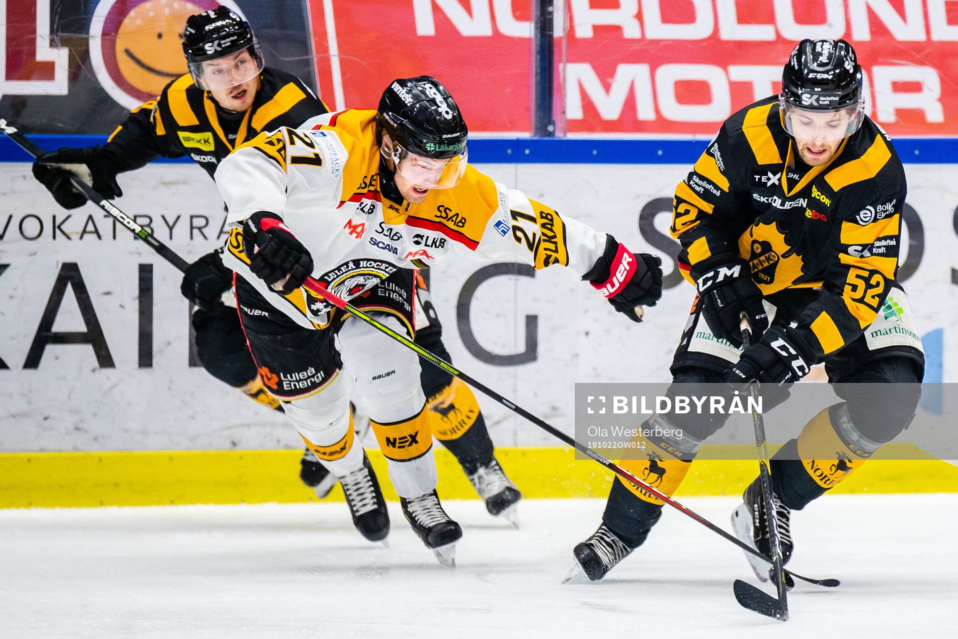 Luleås Juhani Tyrväinen och Skellefteås Arvid Lundberg