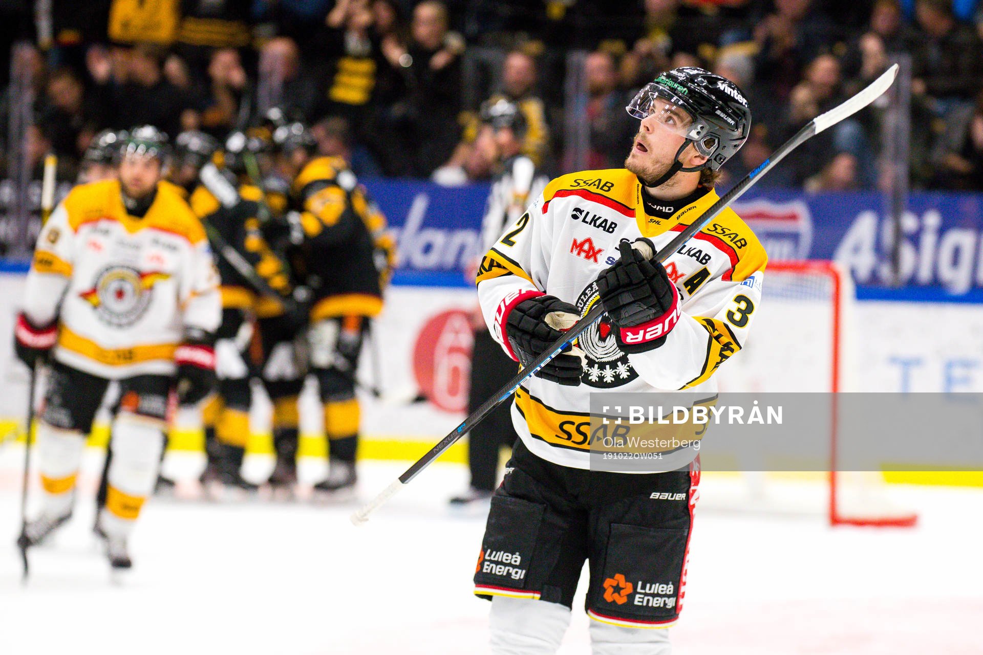 Luleås Oscar Engsund deppar