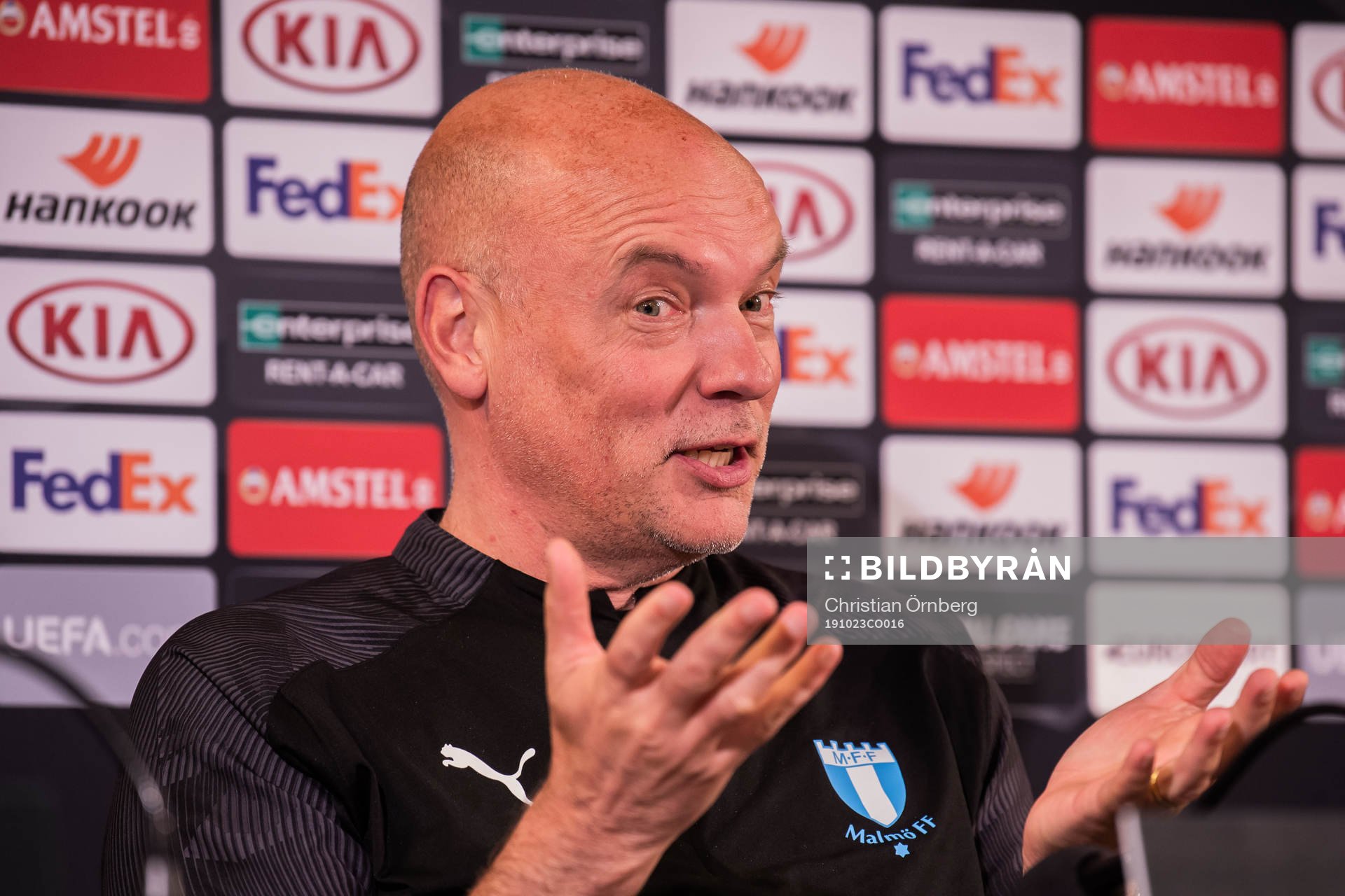 Uwe Rösler, head coach of Malmö FF