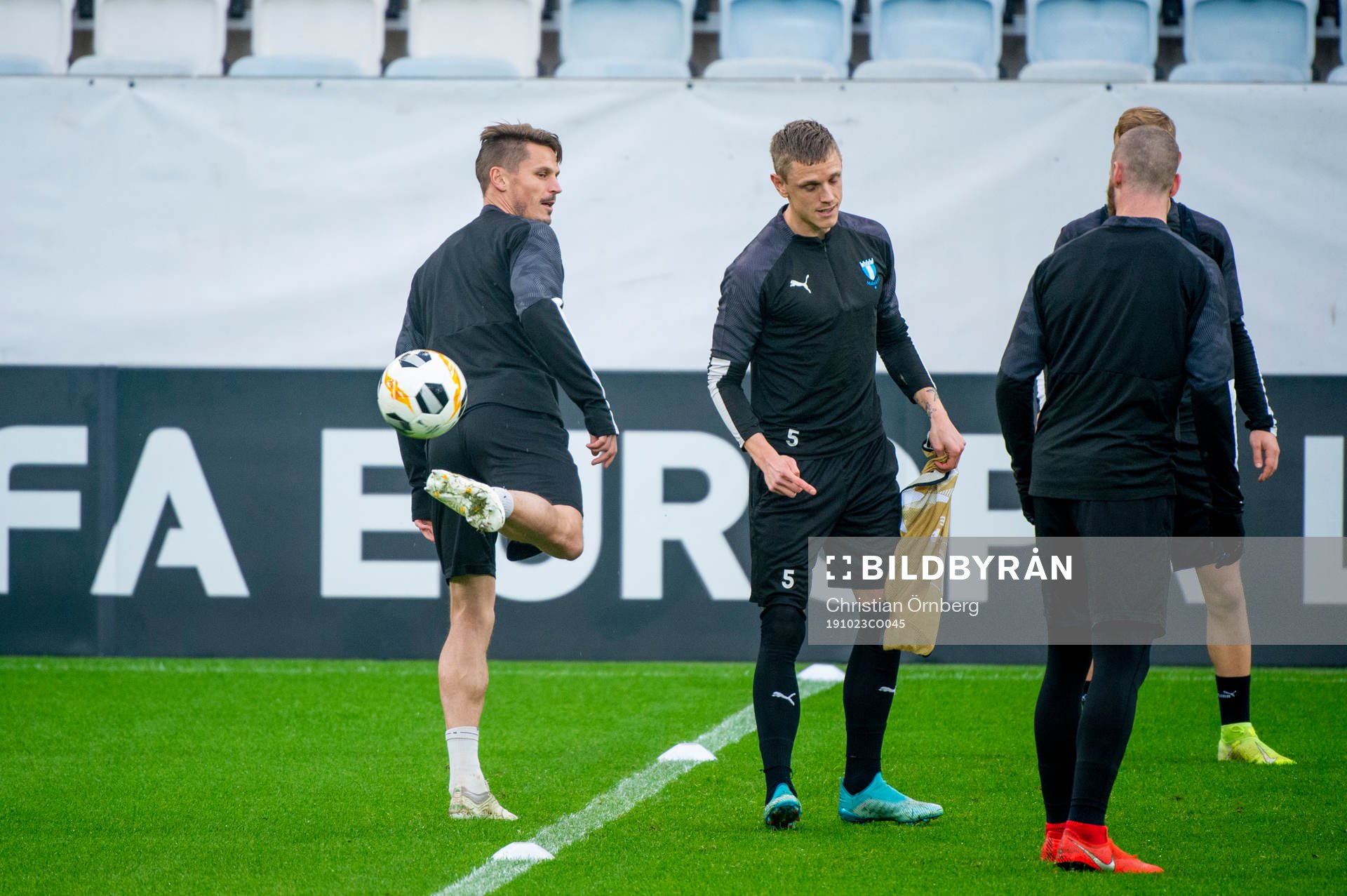 Markus Rosenberg, Jo Inge Berget, Sören Rieks and Amel