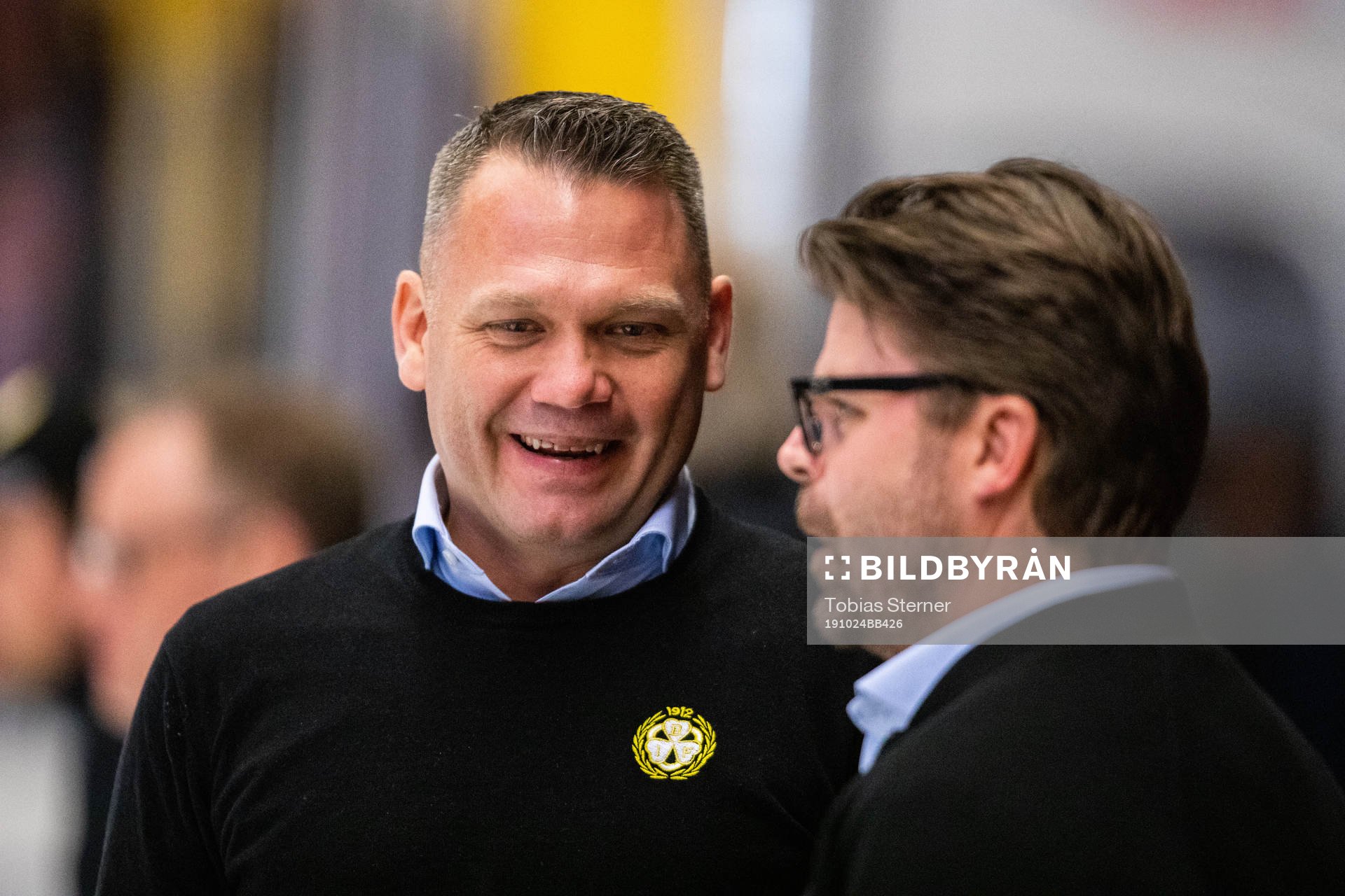 Brynäs assisterande tränare Mikael Holmqvist och
