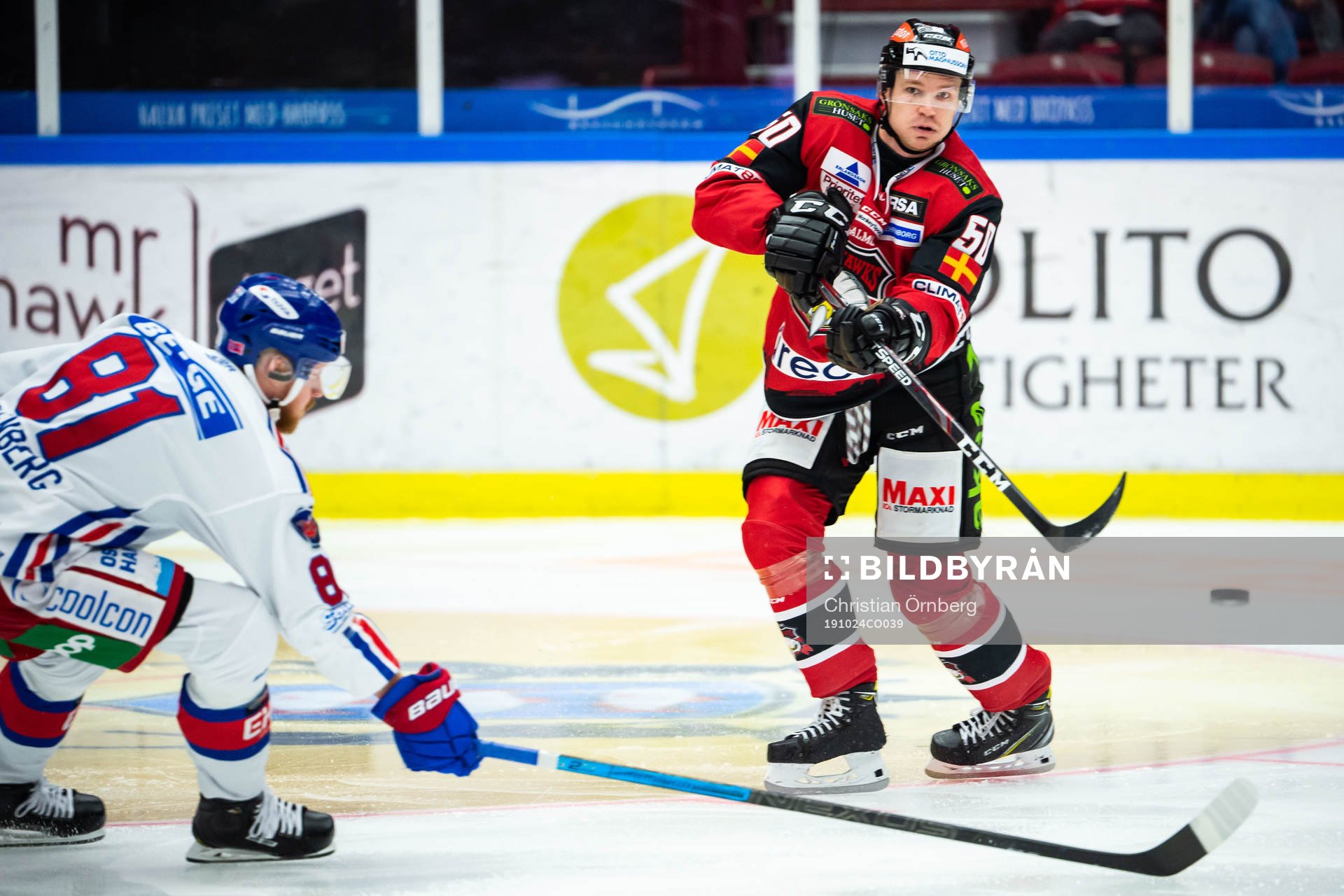 Malmö Redhawks Tobias Ekberg