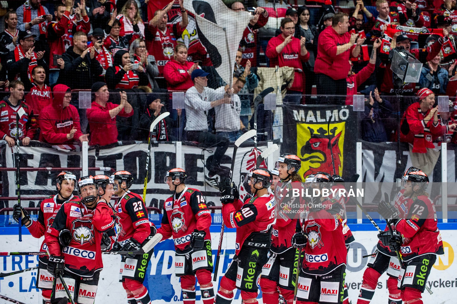 Jubel i Malmö Redhawks