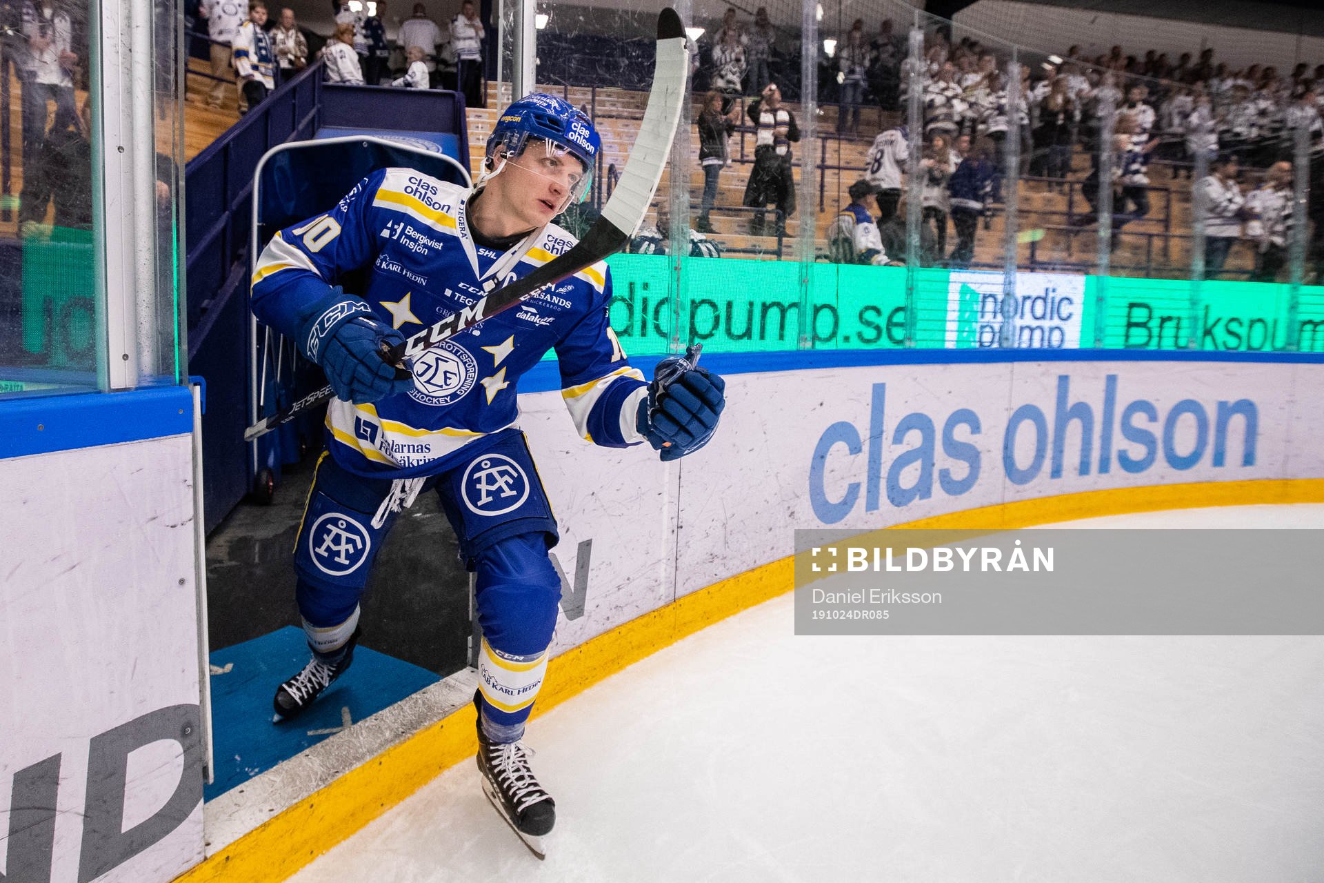 Leksands Martin Karlsson utsedd till matchens lirare