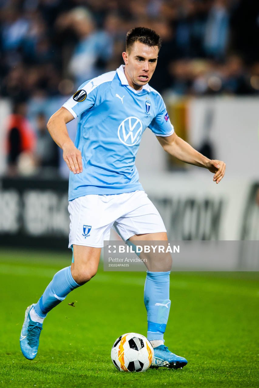 Jonas Knudsen of Malmö FF