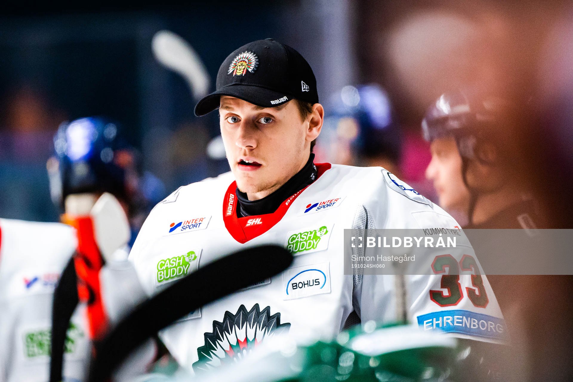 Frölundas målvakt Johan Mattsson