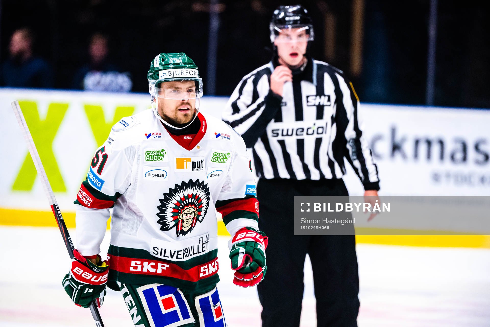 Frölundas Mats Rosseli Olsen jublar