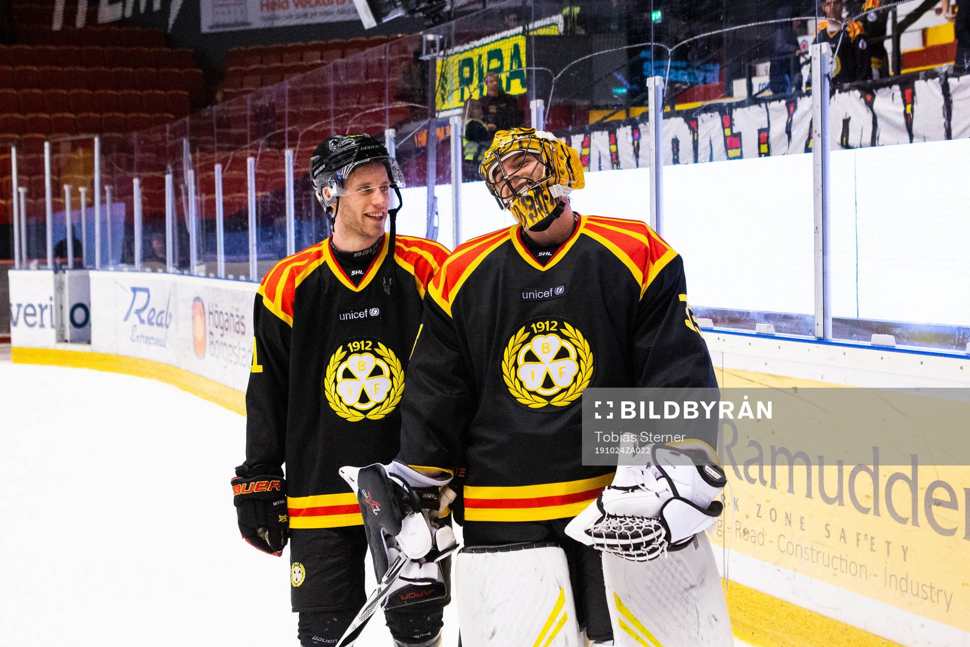 Brynäs Josef Ingman målvakt Samuel Ersson