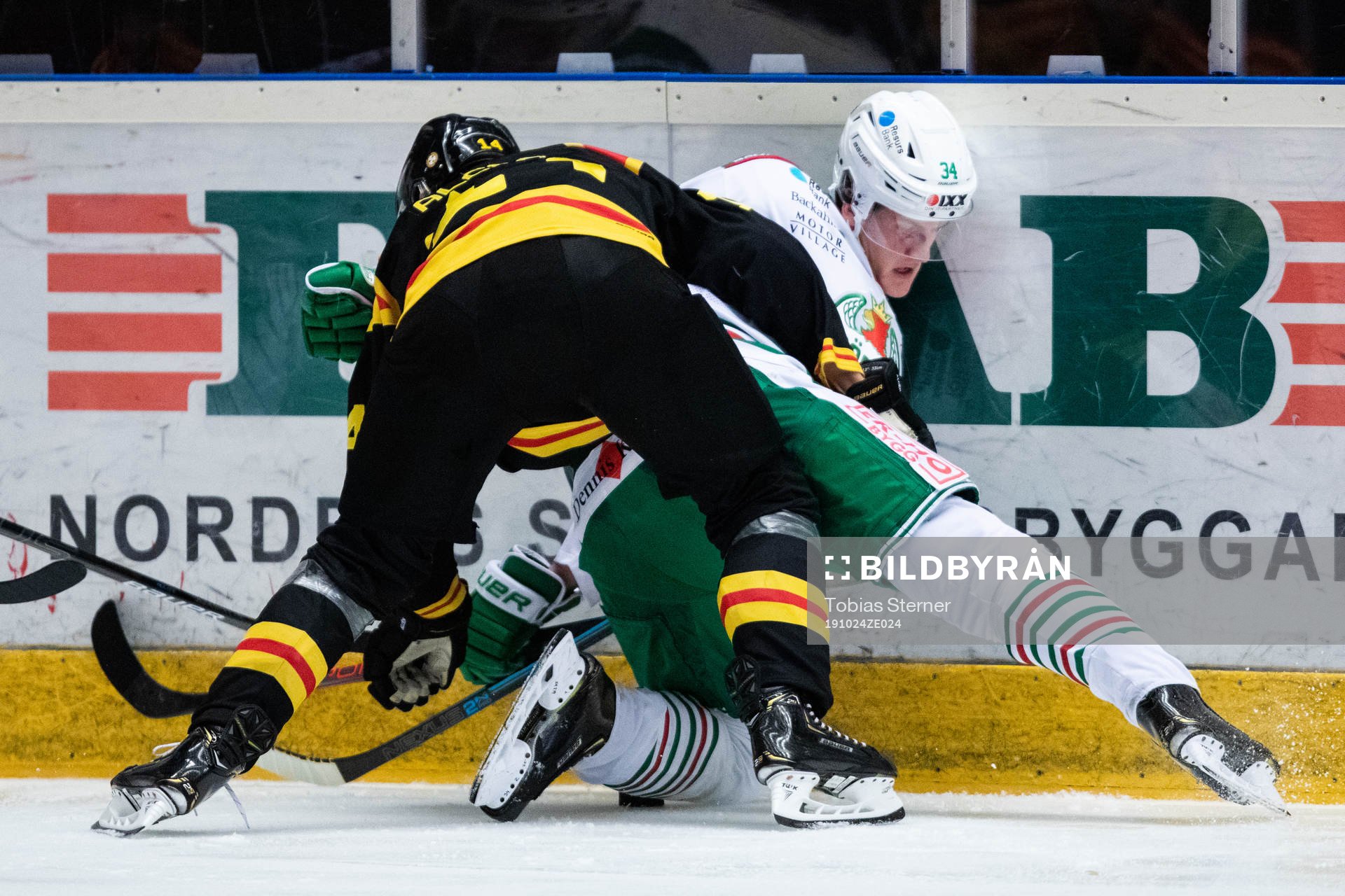 Brynäs Johan Alcén och Rögles Adam Edström