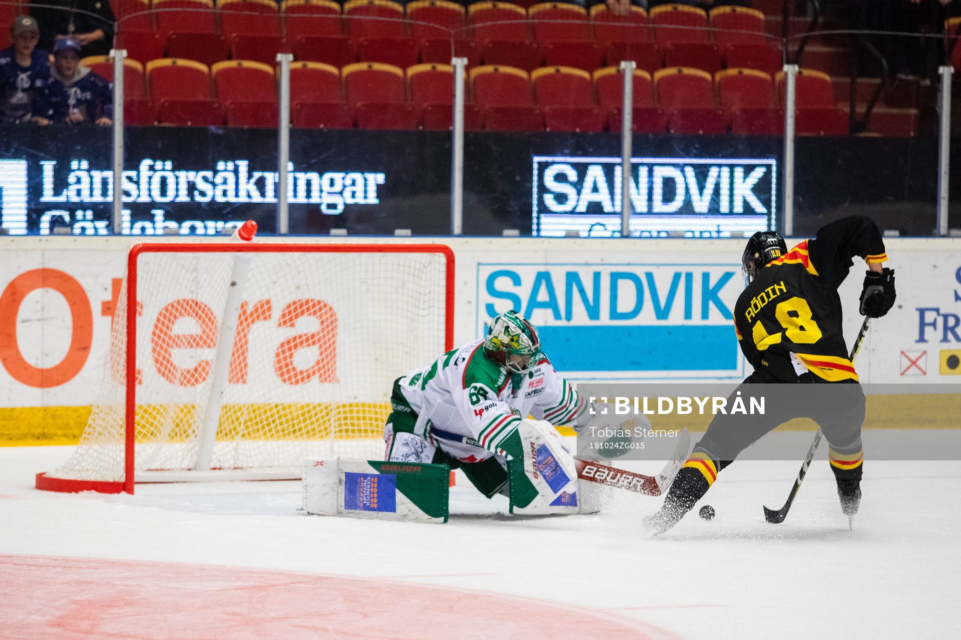 Brynäs Anton Rödin gör avgörande 2-1 på övertid bakom
