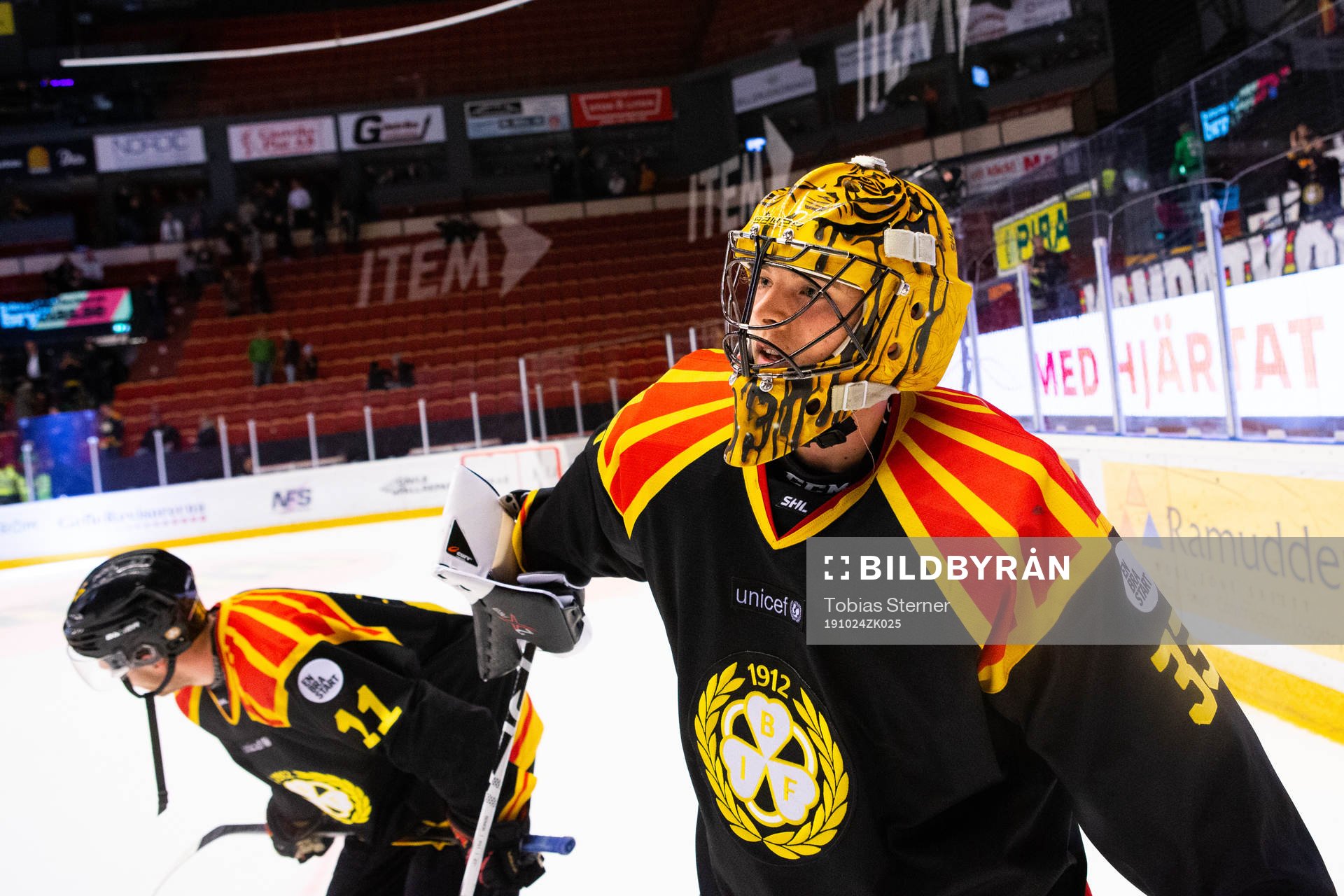 Brynäs målvakt Samuel Ersson
