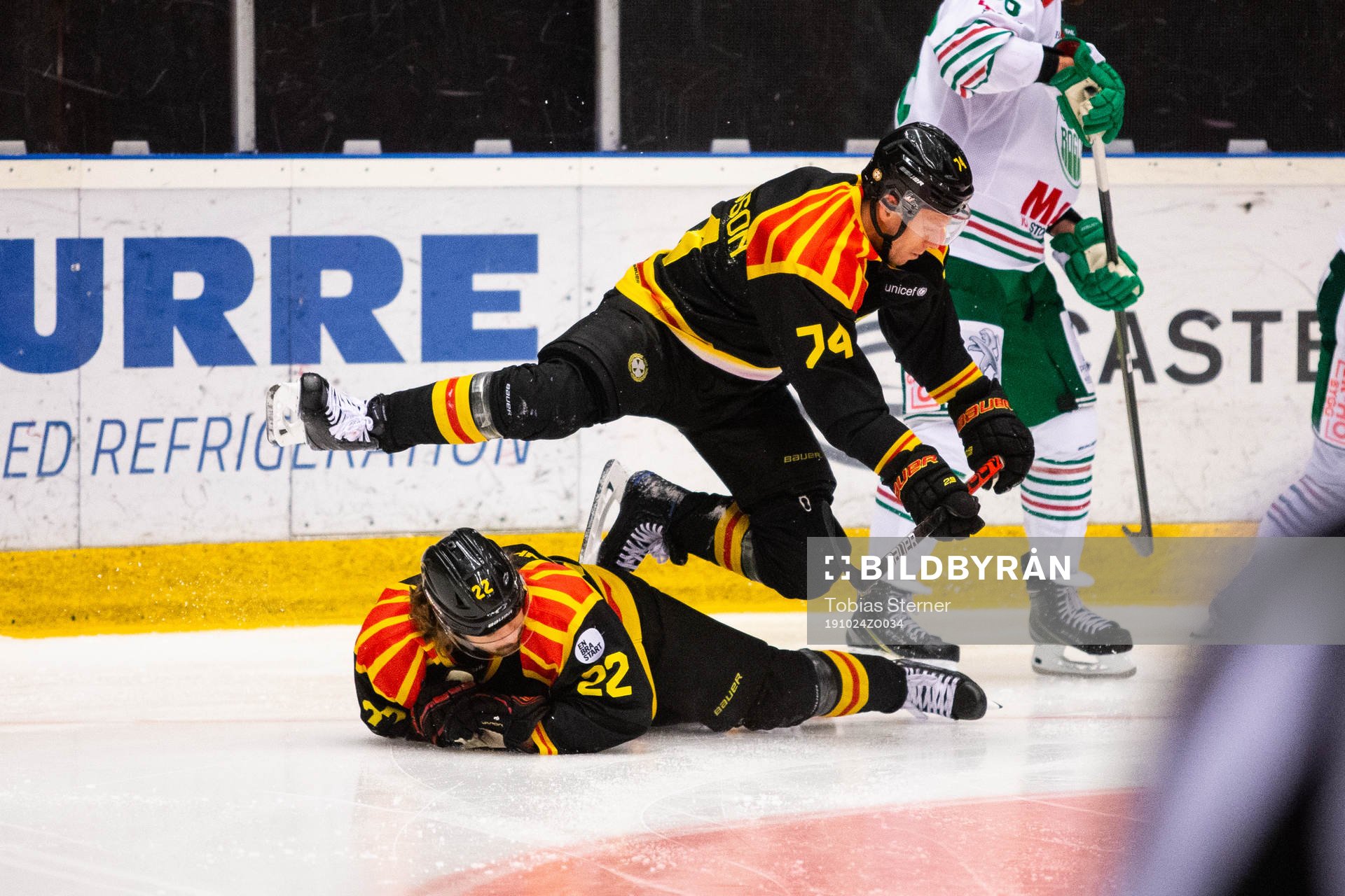 Brynäs Nicklas Danielsson och Adam Brodecki