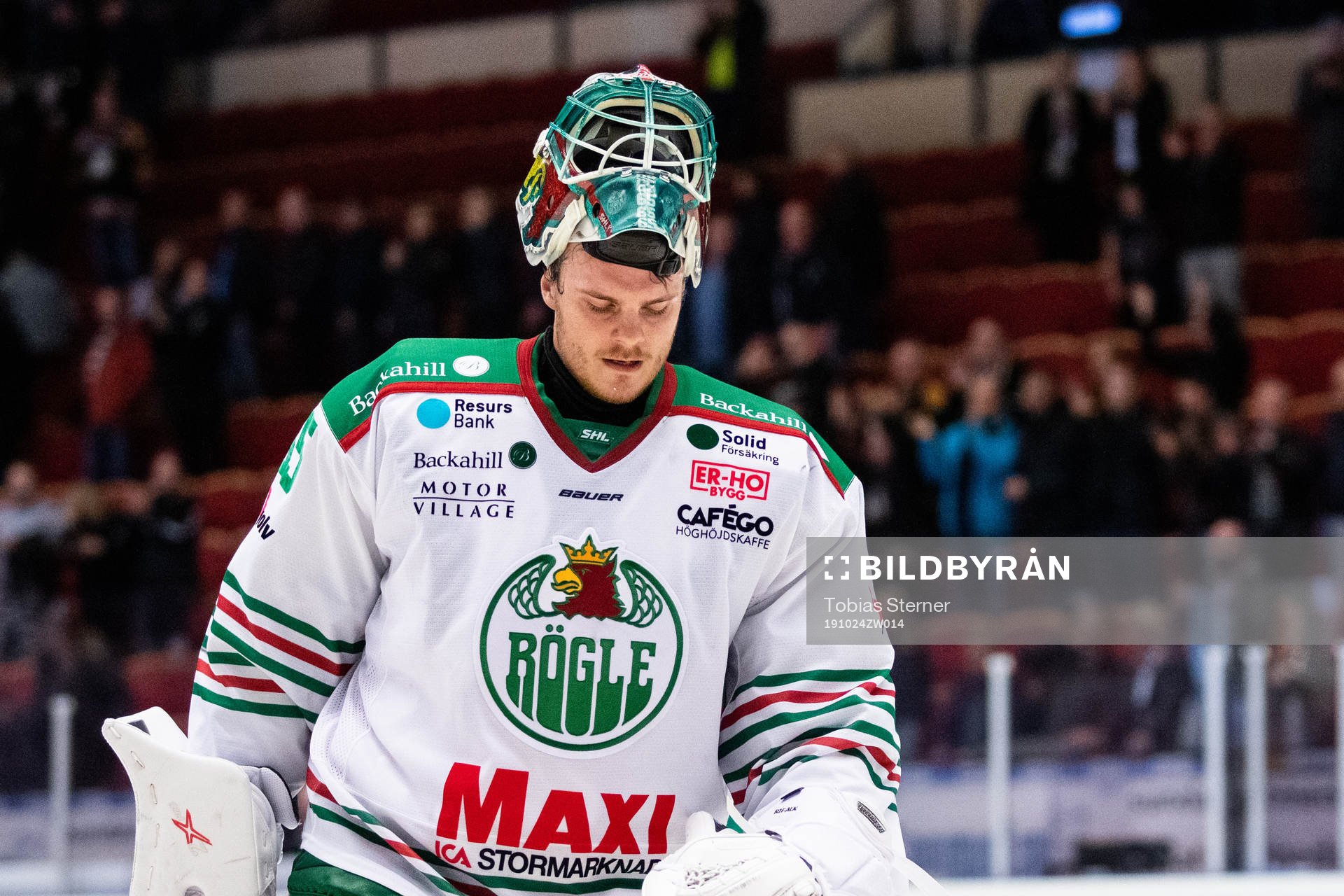 Rögles målvakt Christoffer Rifalk deppar