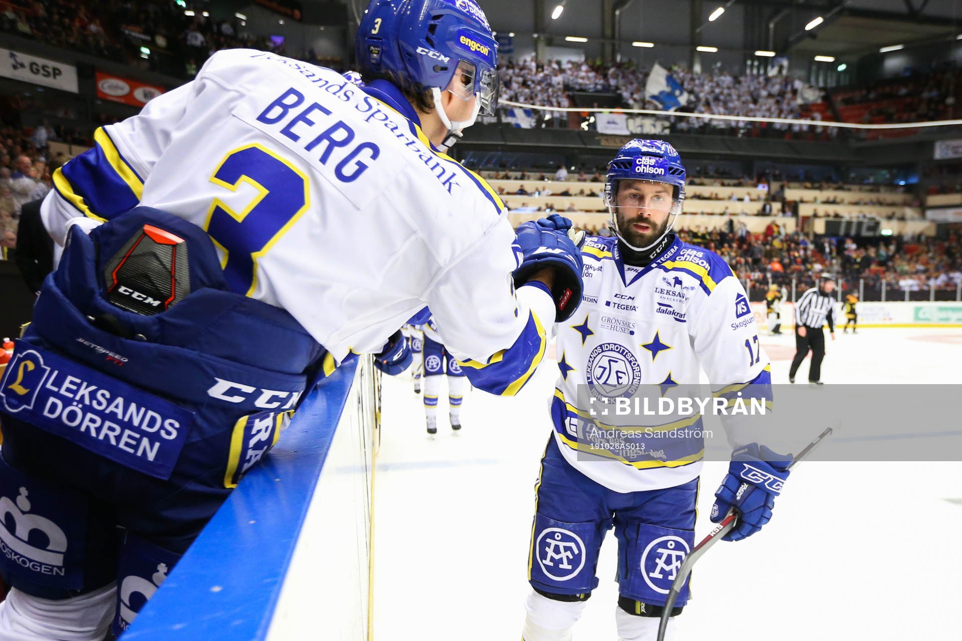 Leksands Daniel Olsson Trkulja jublar