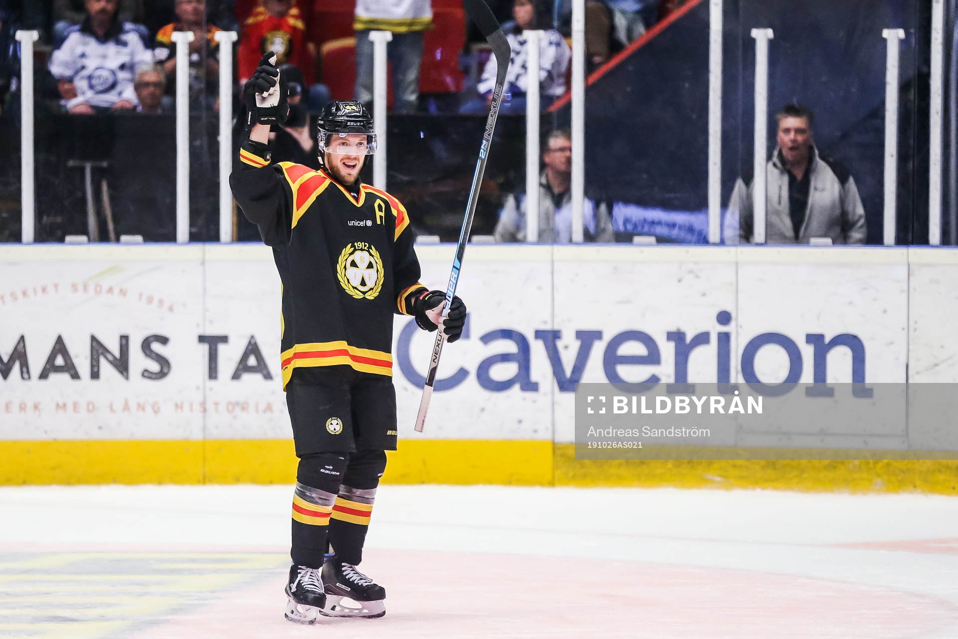 Brynäs Jacob Blomqvist jublar