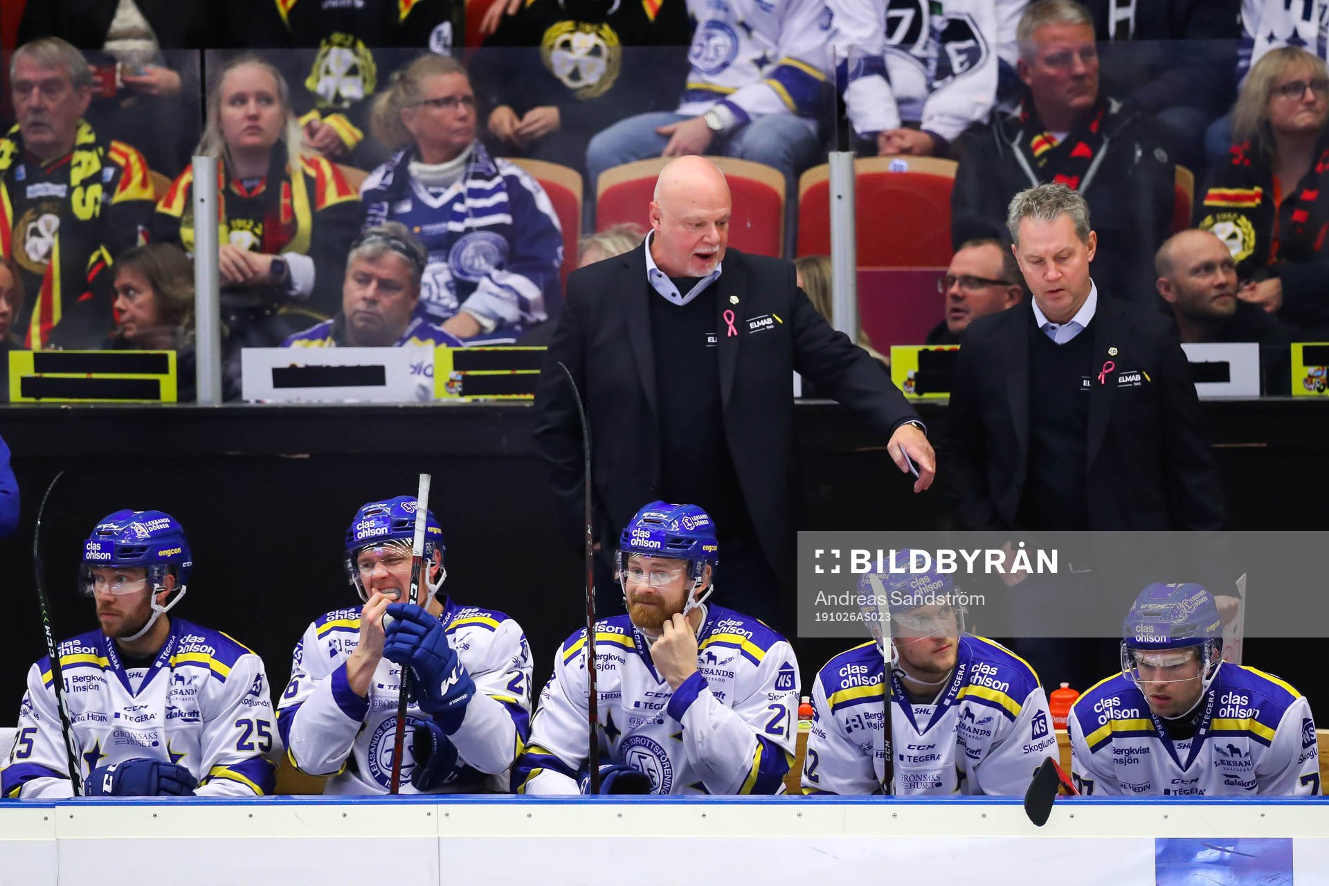 Leksands tränare Roger Melin
