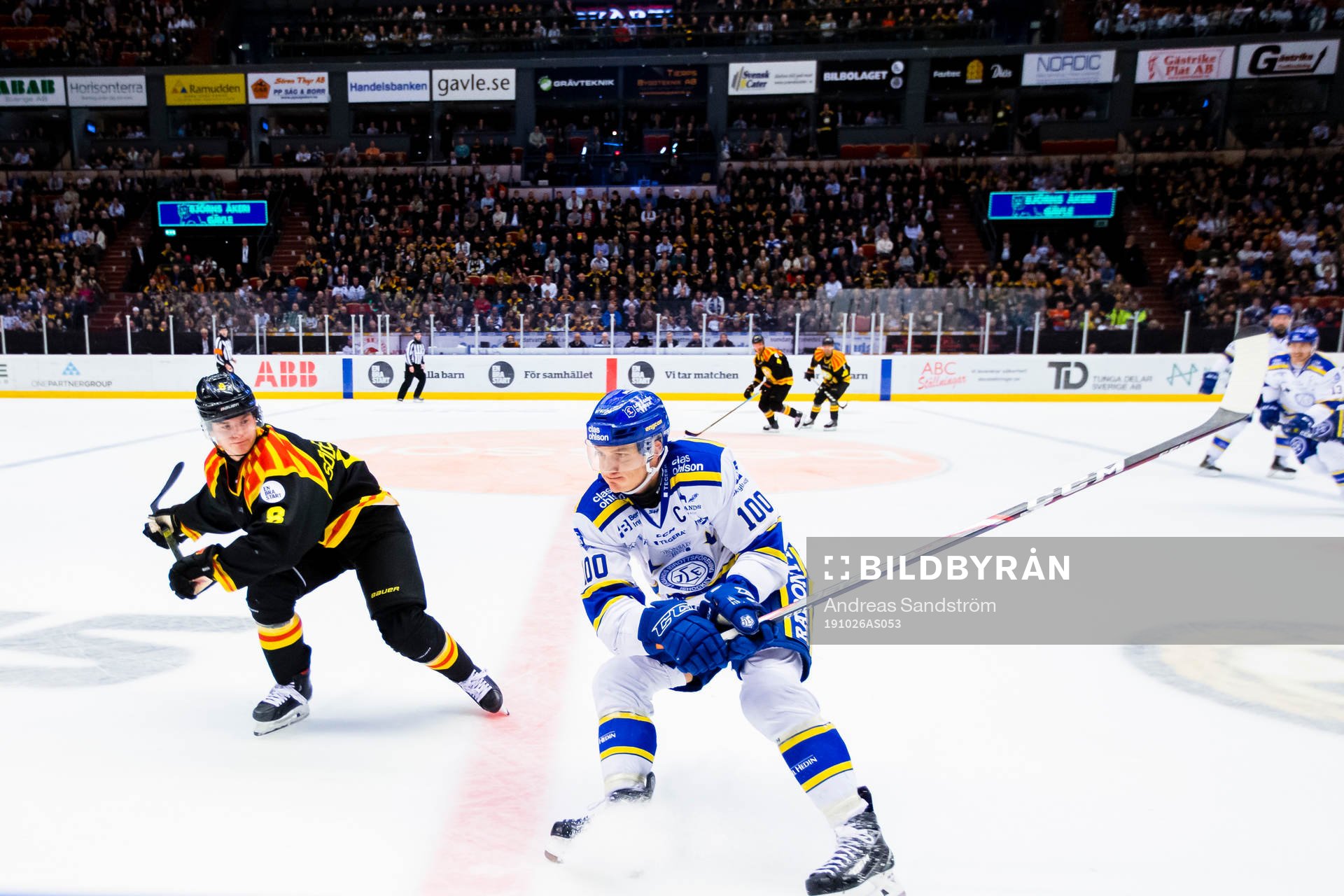 Brynäs Victor Söderström och Leksands Martin Karlsson